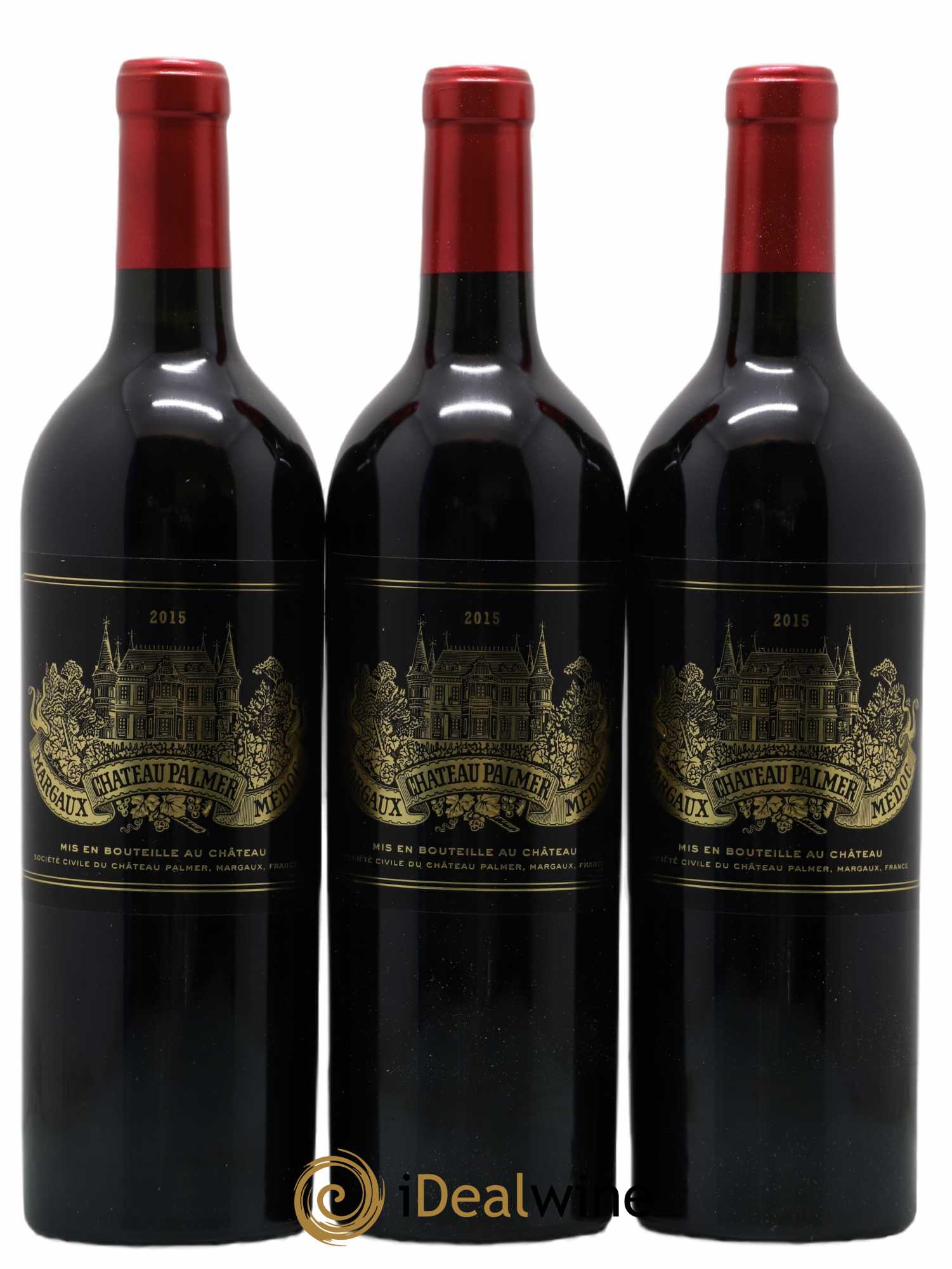 Château Palmer 3ème Grand Cru Classé 2015 - Lot of 6 bottles - 3
