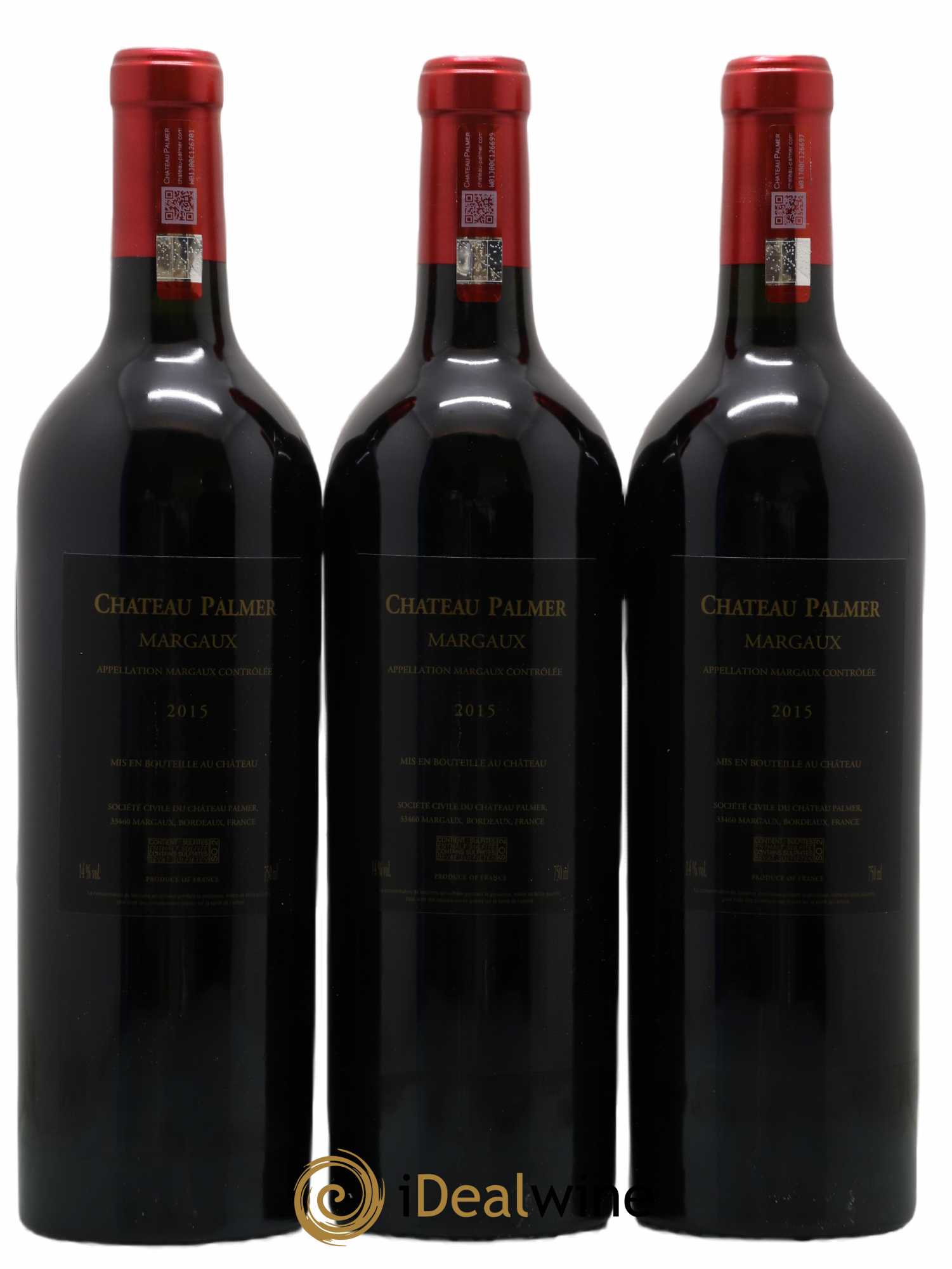 Château Palmer 3ème Grand Cru Classé 2015 - Lot of 6 bottles - 4