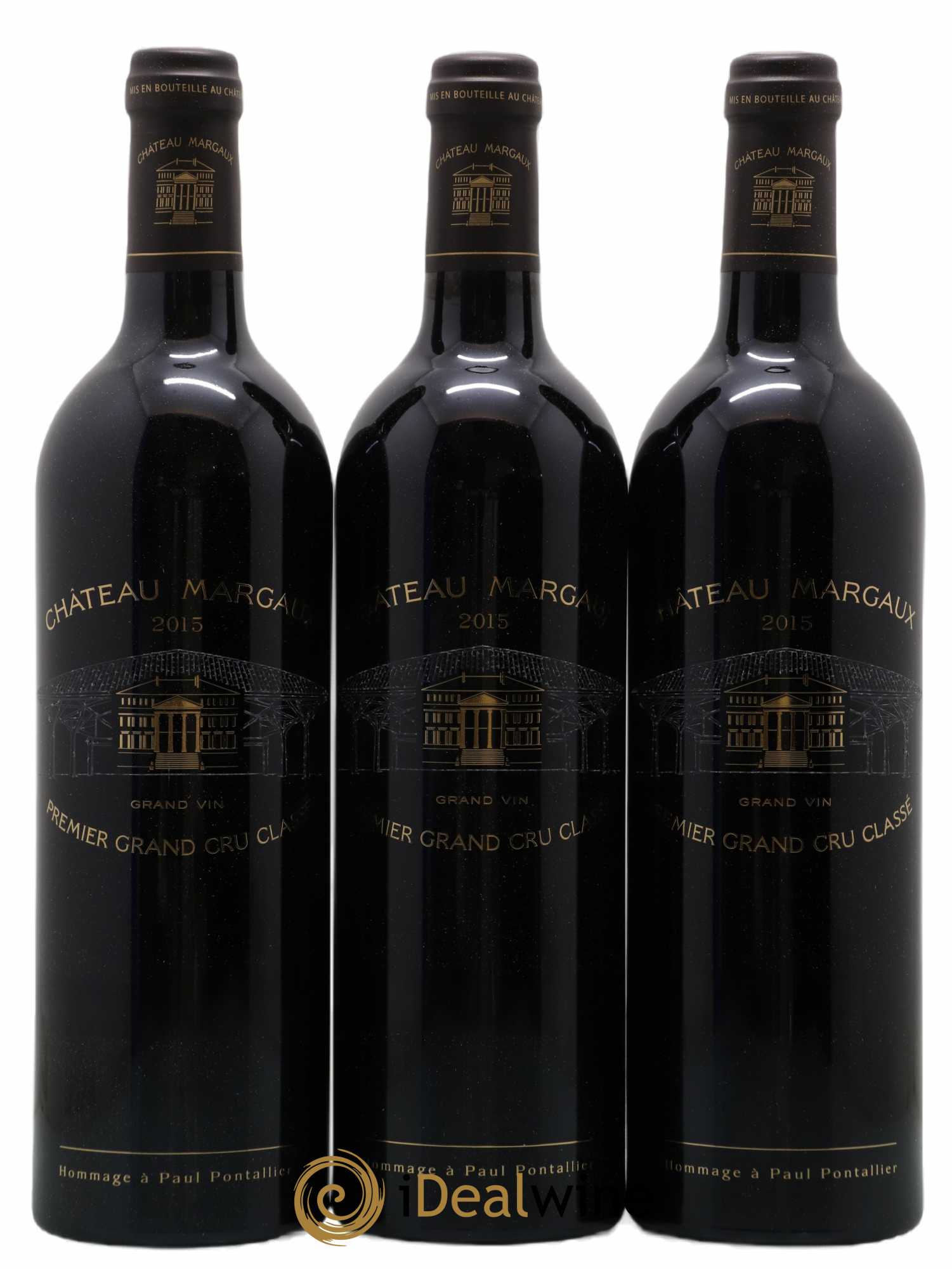 Château Margaux 1er Grand Cru Classé 2015 - Lot de 6 bouteilles - 3