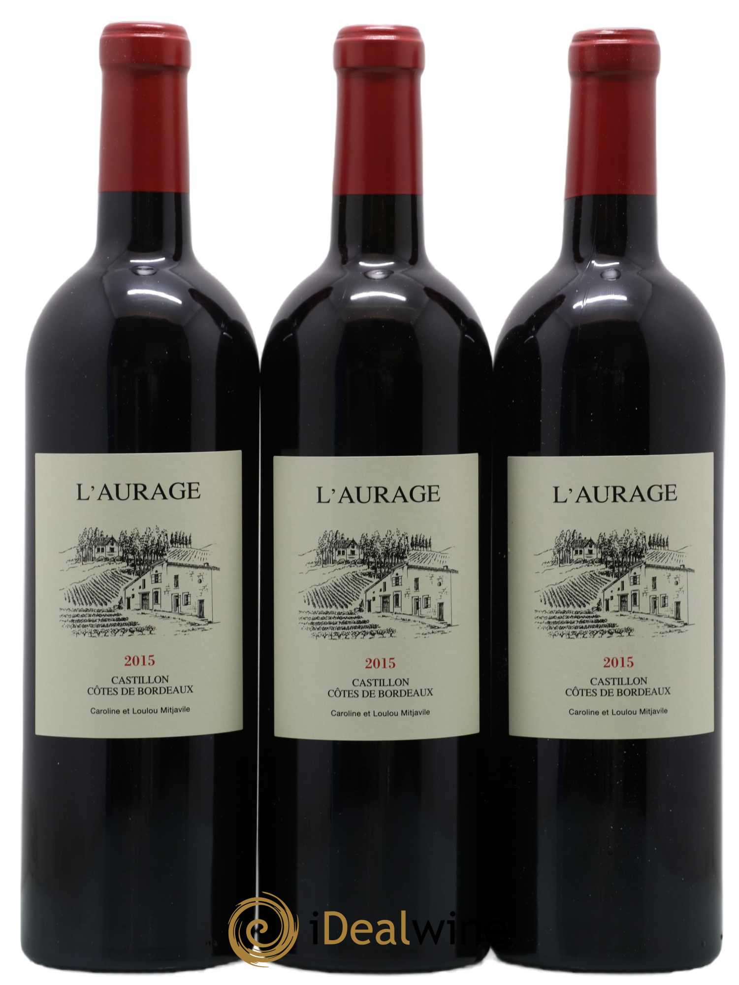 L'Aurage 2015 - Lot de 12 bouteilles - 1