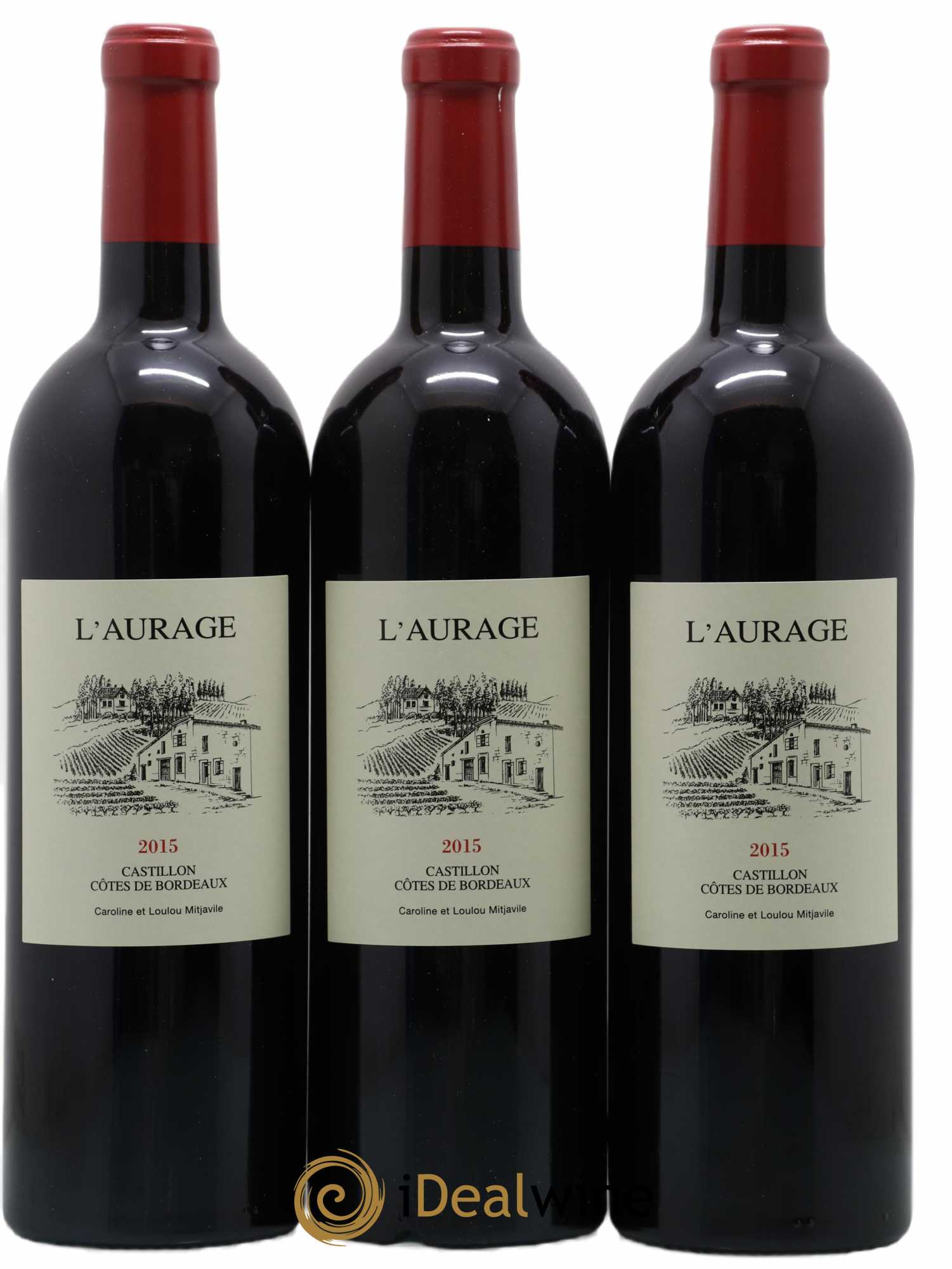L'Aurage 2015 - Lot de 12 bouteilles - 4