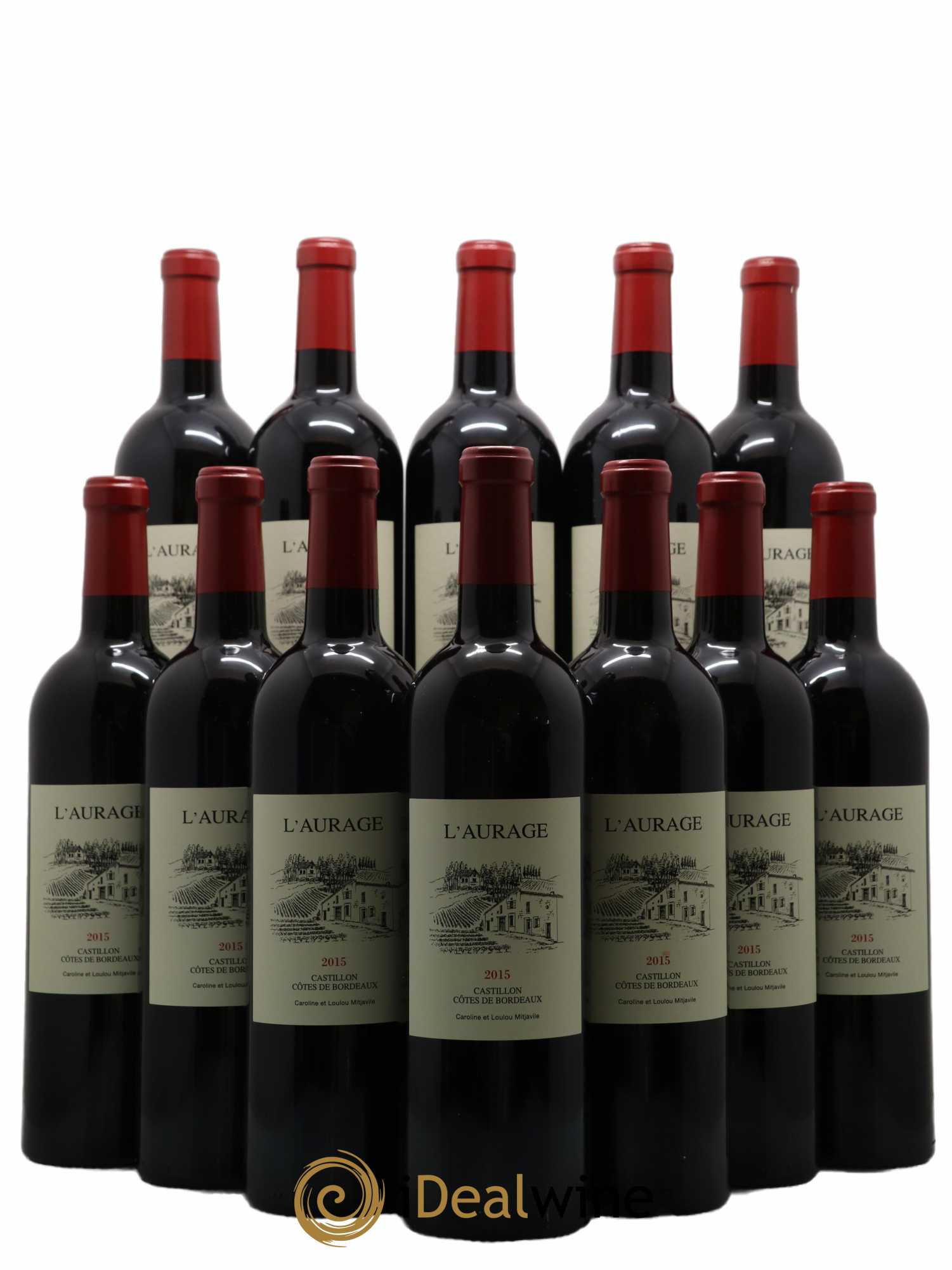 L'Aurage 2015 - Lot de 12 bouteilles - 0