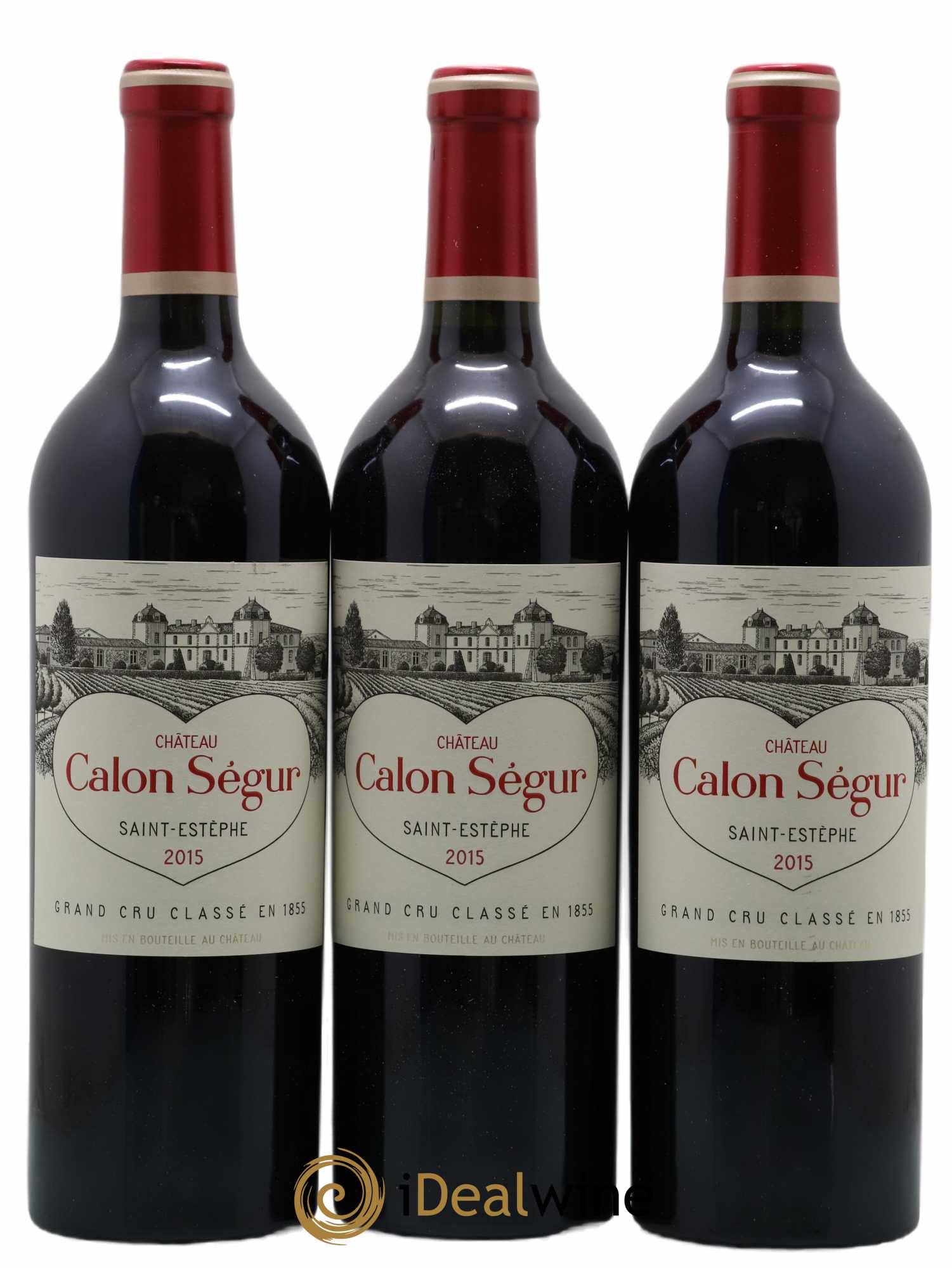 Château Calon Ségur 3ème Grand Cru Classé 2015 - Lot de 12 bouteilles - 2