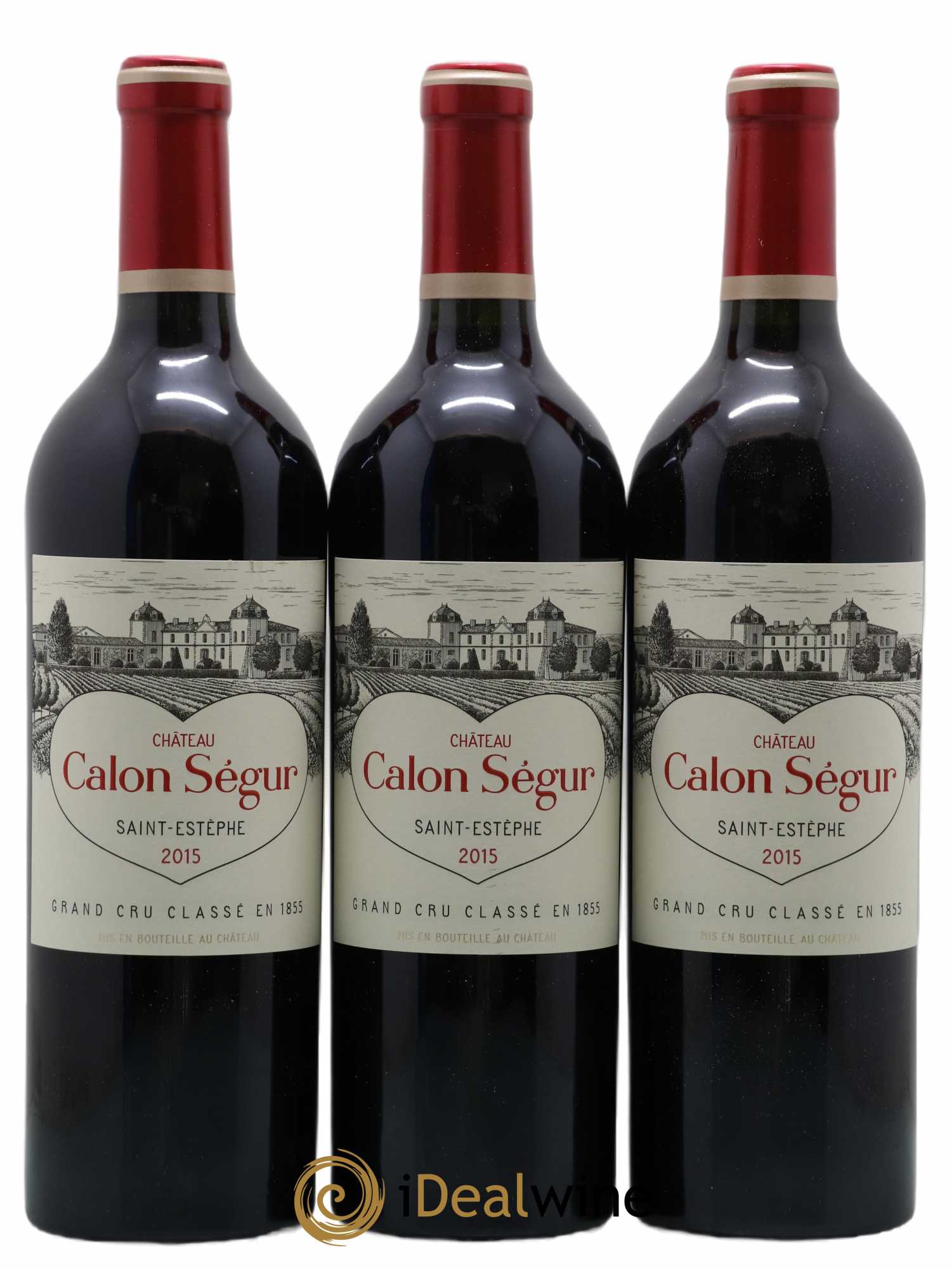 Château Calon Ségur 3ème Grand Cru Classé 2015 - Lot de 12 bouteilles - 4