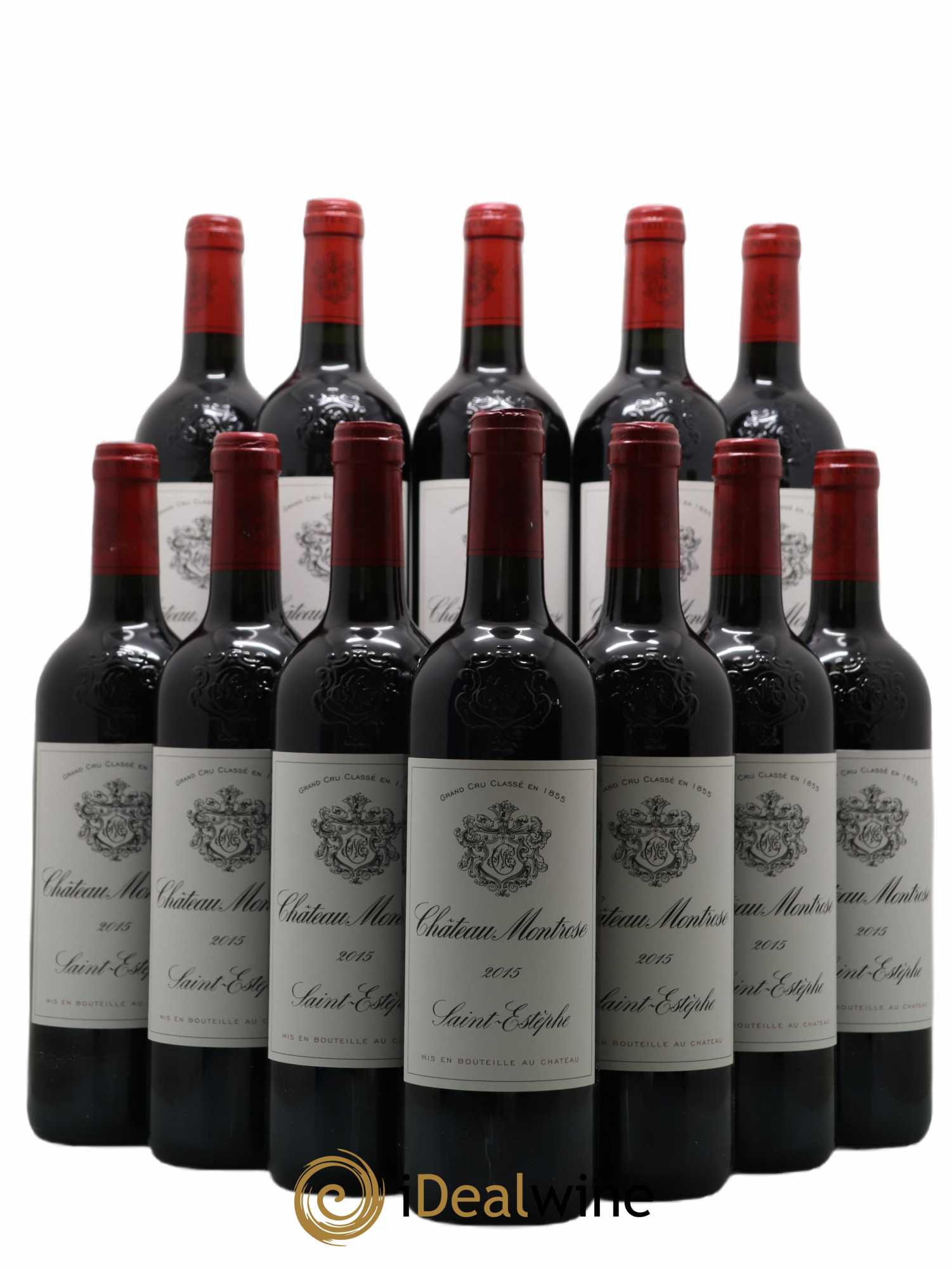 Château Montrose 2ème Grand Cru Classé 2015 - Lot de 12 bouteilles - 0