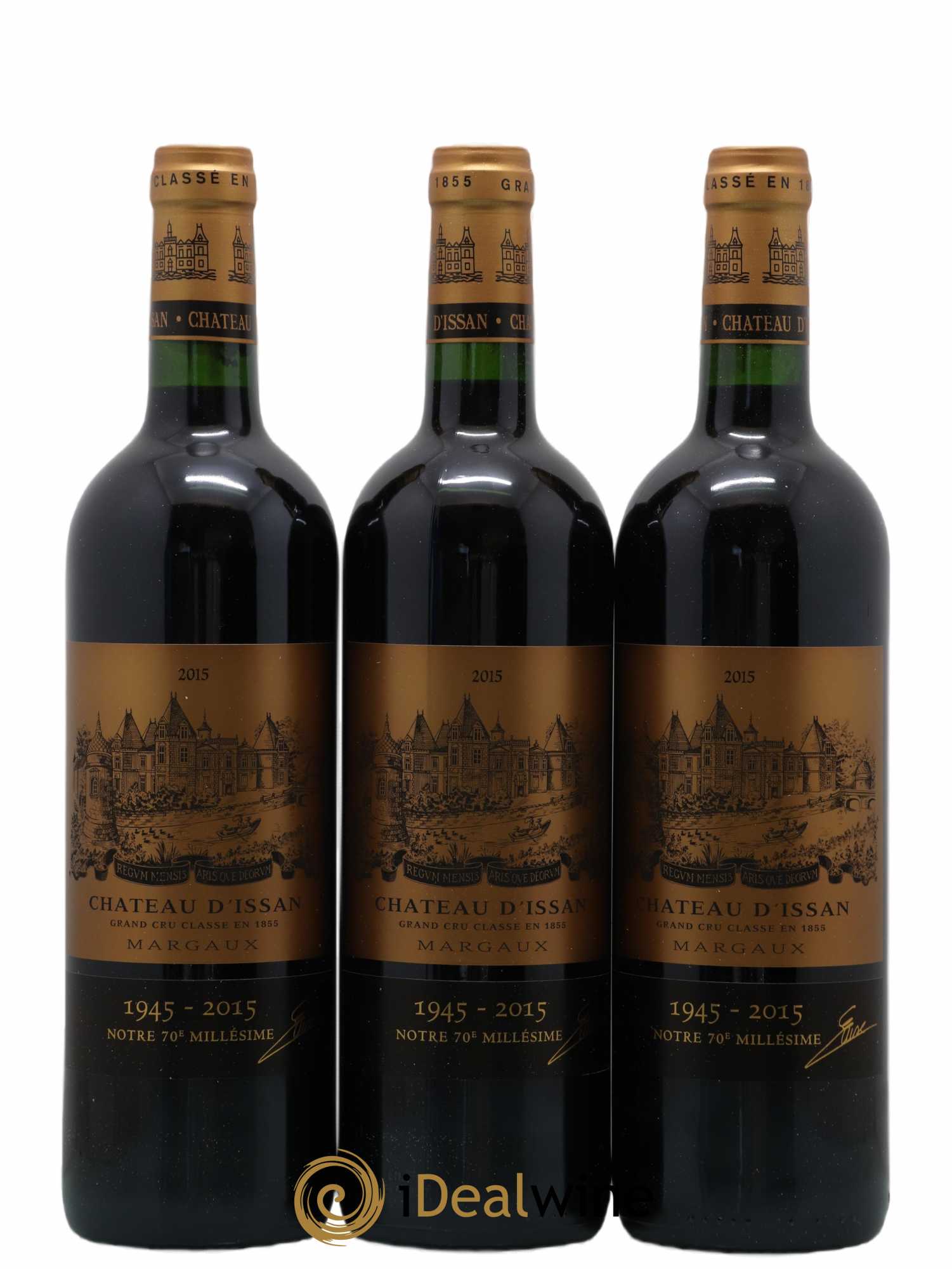Château d'Issan 3ème Grand Cru Classé 2015 - Lot de 12 bouteilles - 1