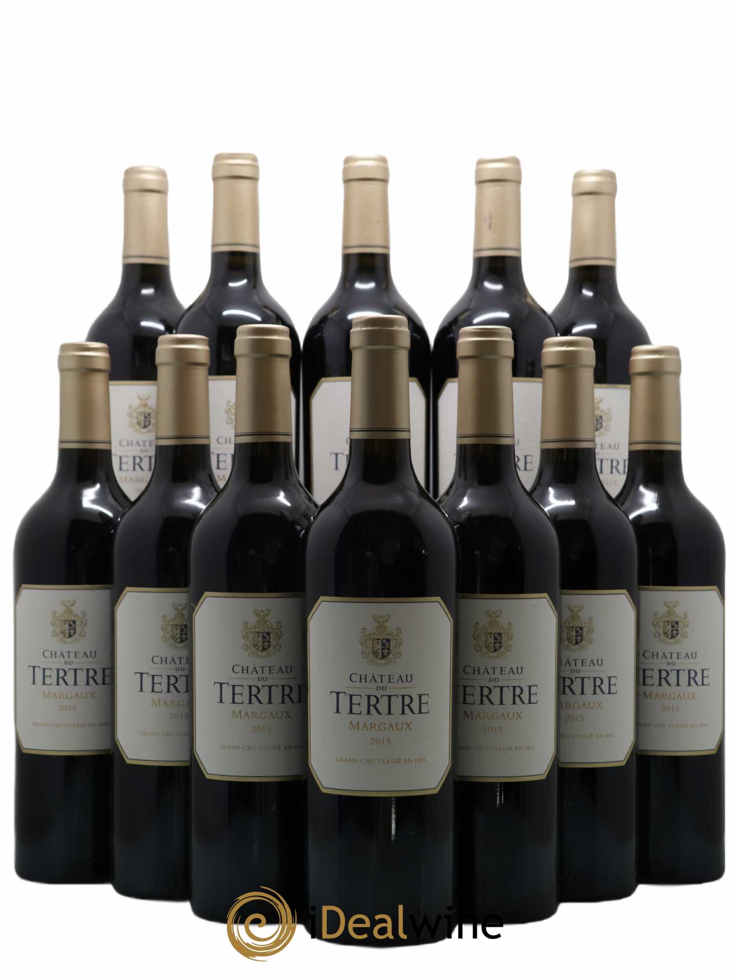 Château du Tertre 5ème Grand Cru Classé 2015 - Lot de 12 bouteilles - 0
