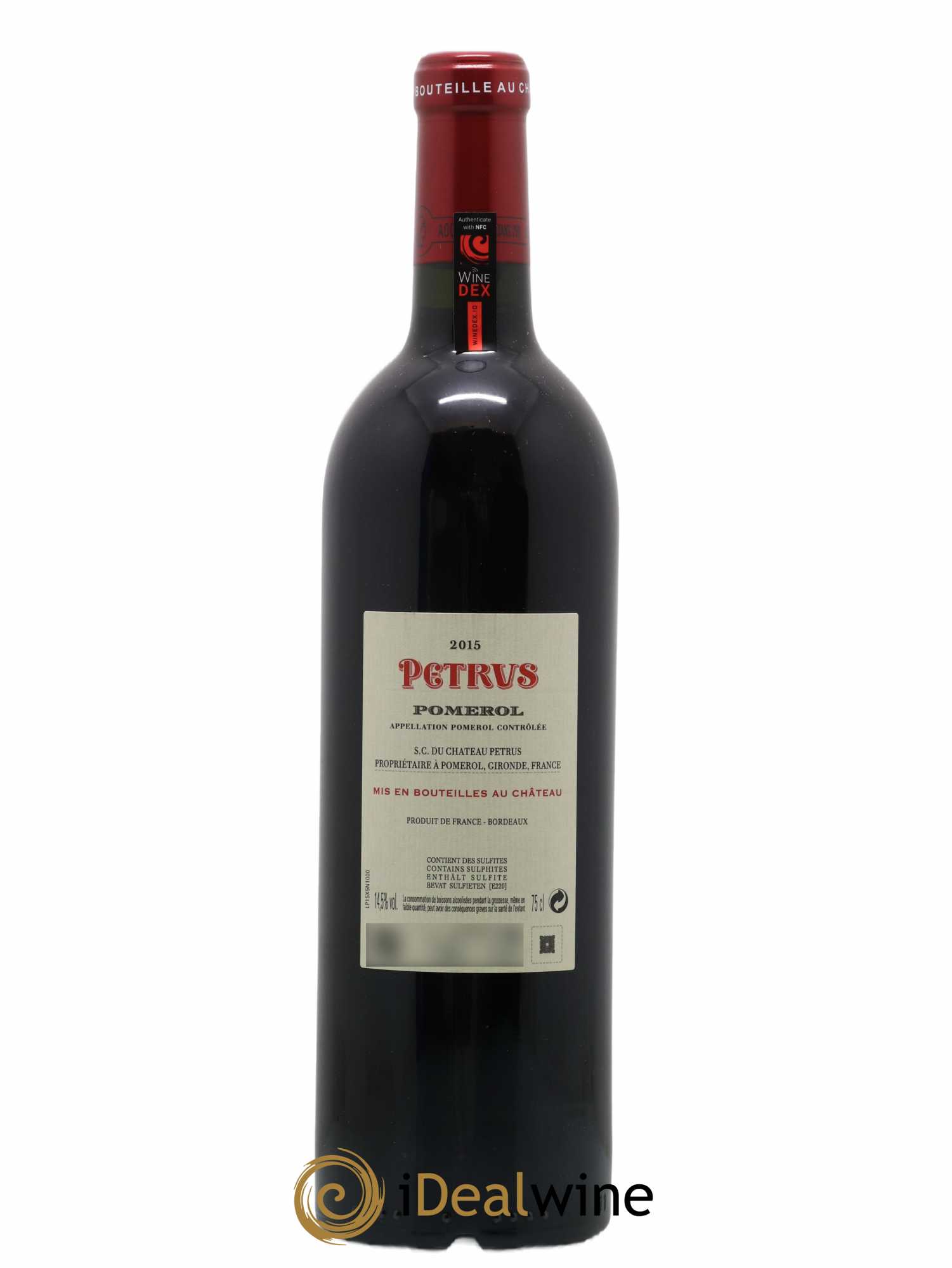 Petrus 2015 - Lot de 1 bouteille - 1