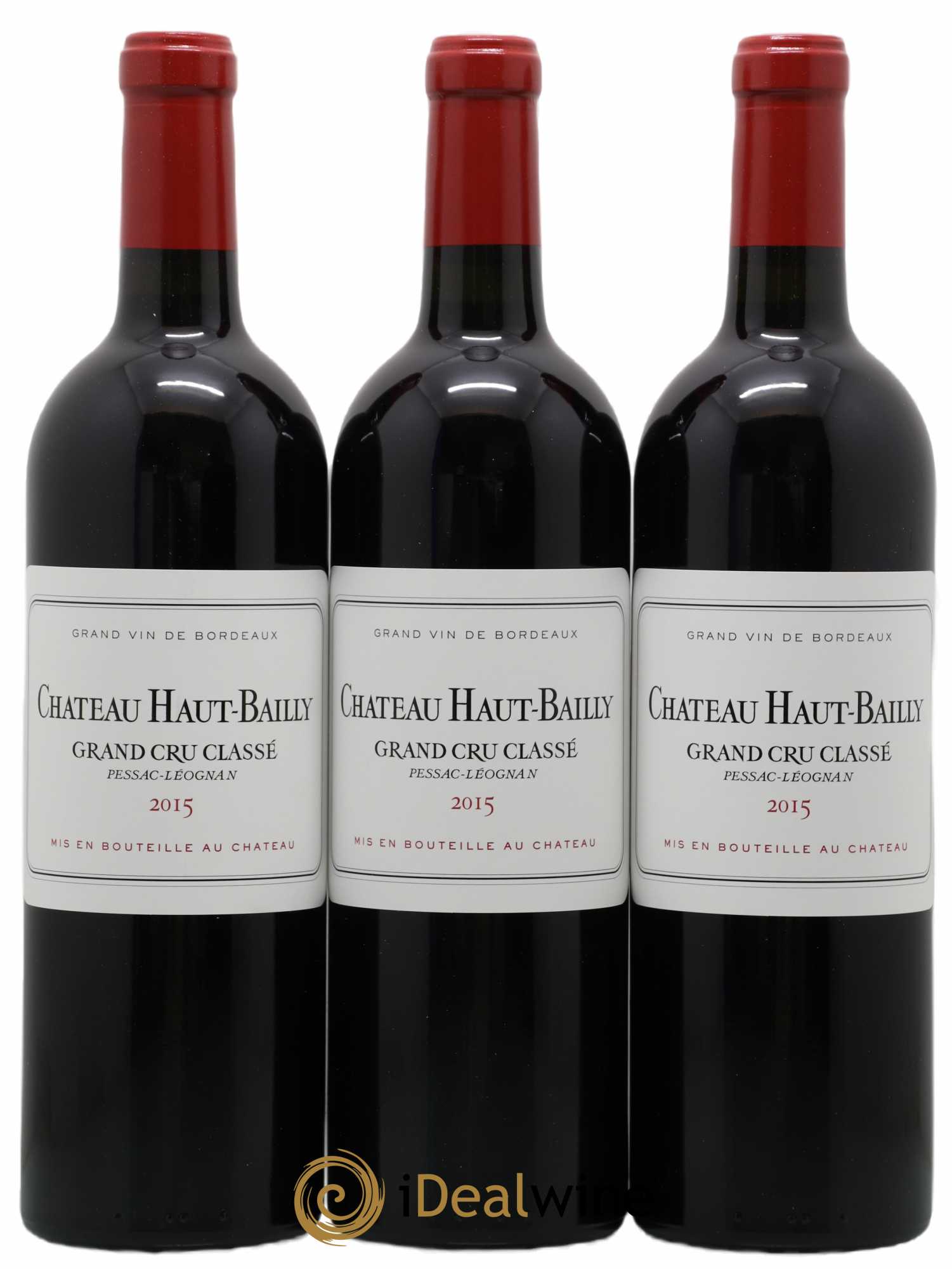 Château Haut-Bailly Cru Classé de Graves 2015 - Lot de 12 bouteilles - 2
