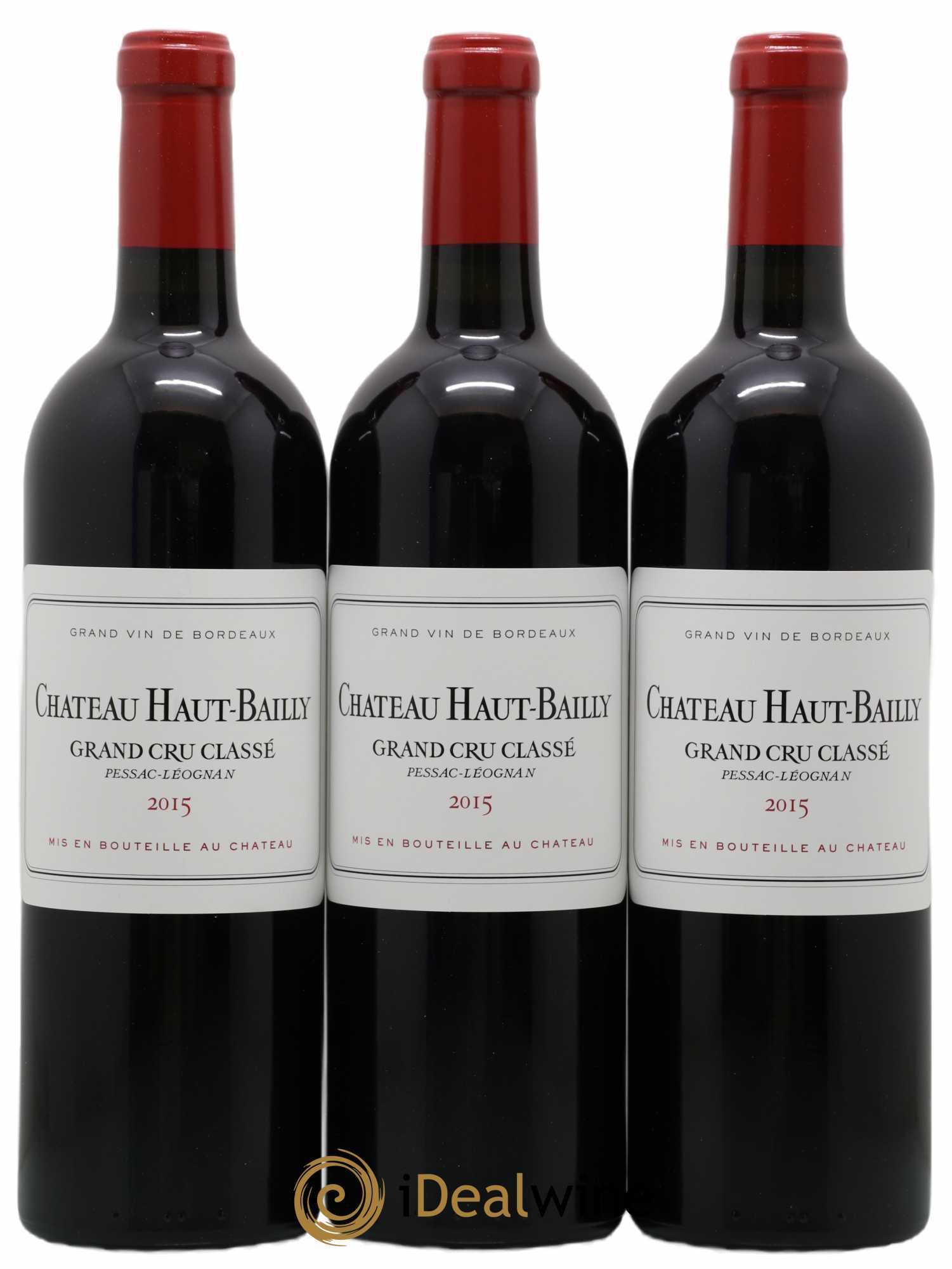 Château Haut-Bailly Cru Classé de Graves 2015 - Lot de 12 bouteilles - 4