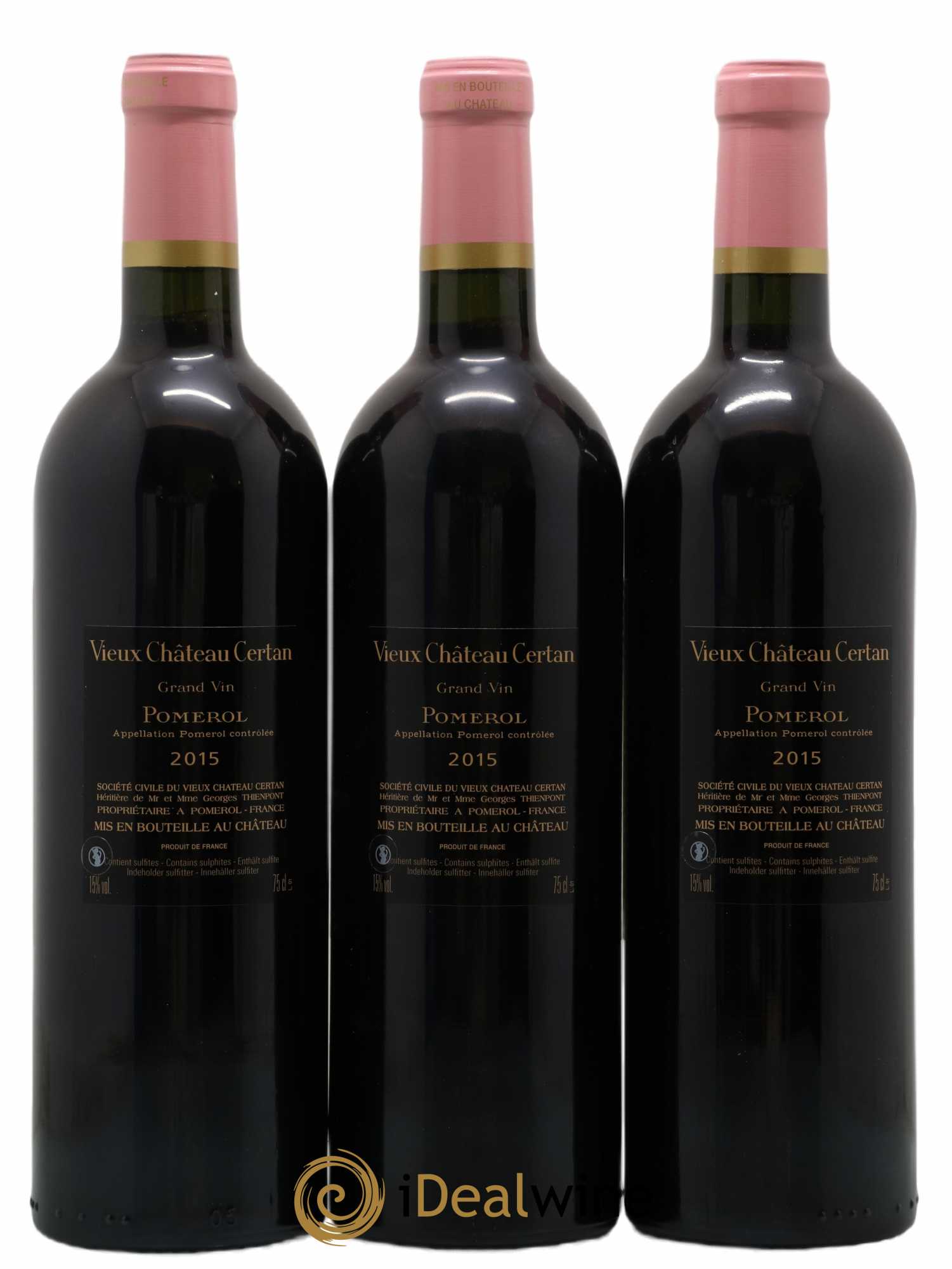 Vieux Château Certan 2015 - Lot de 12 bouteilles - 4