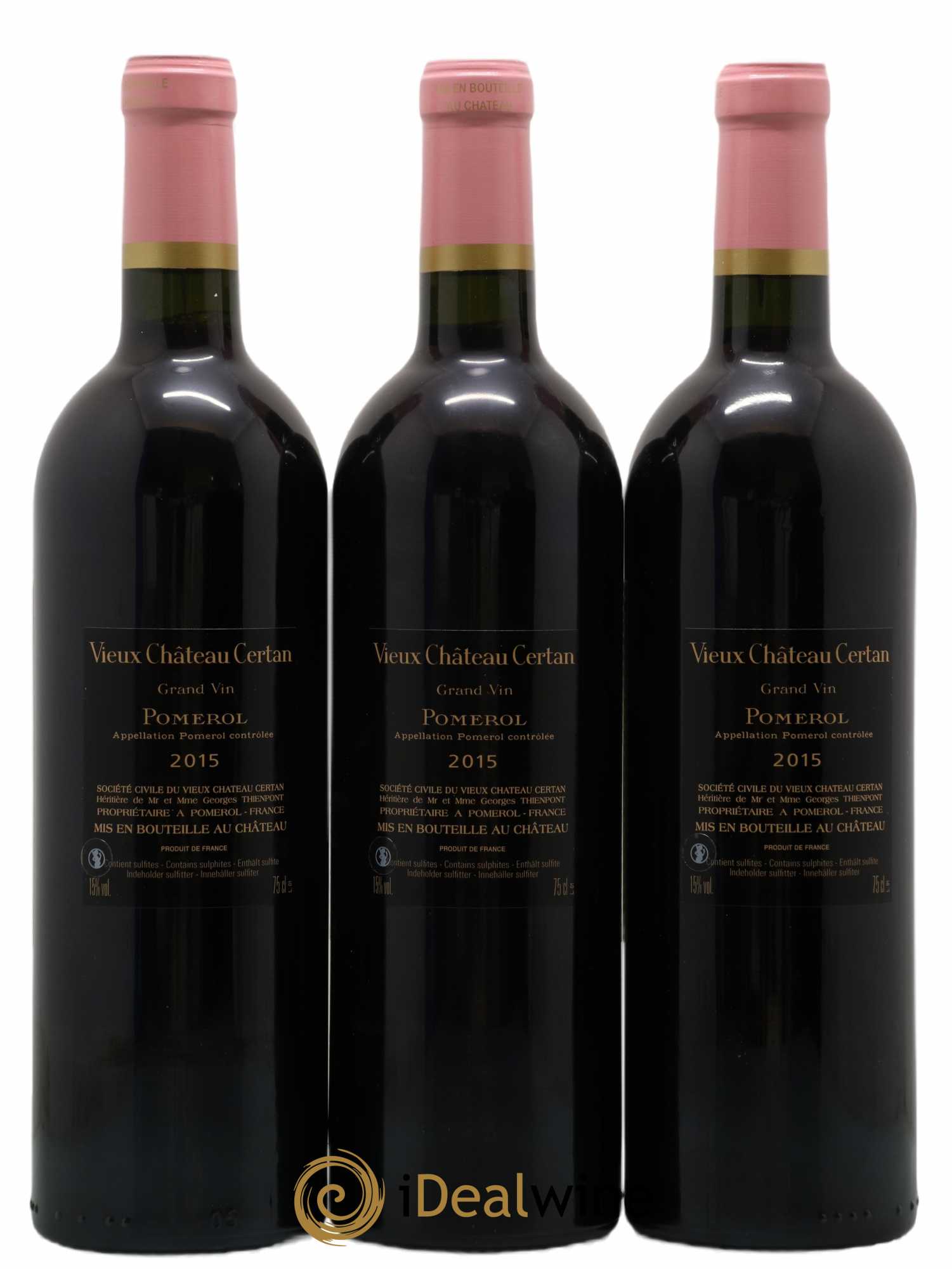 Vieux Château Certan 2015 - Lot de 12 bouteilles - 8
