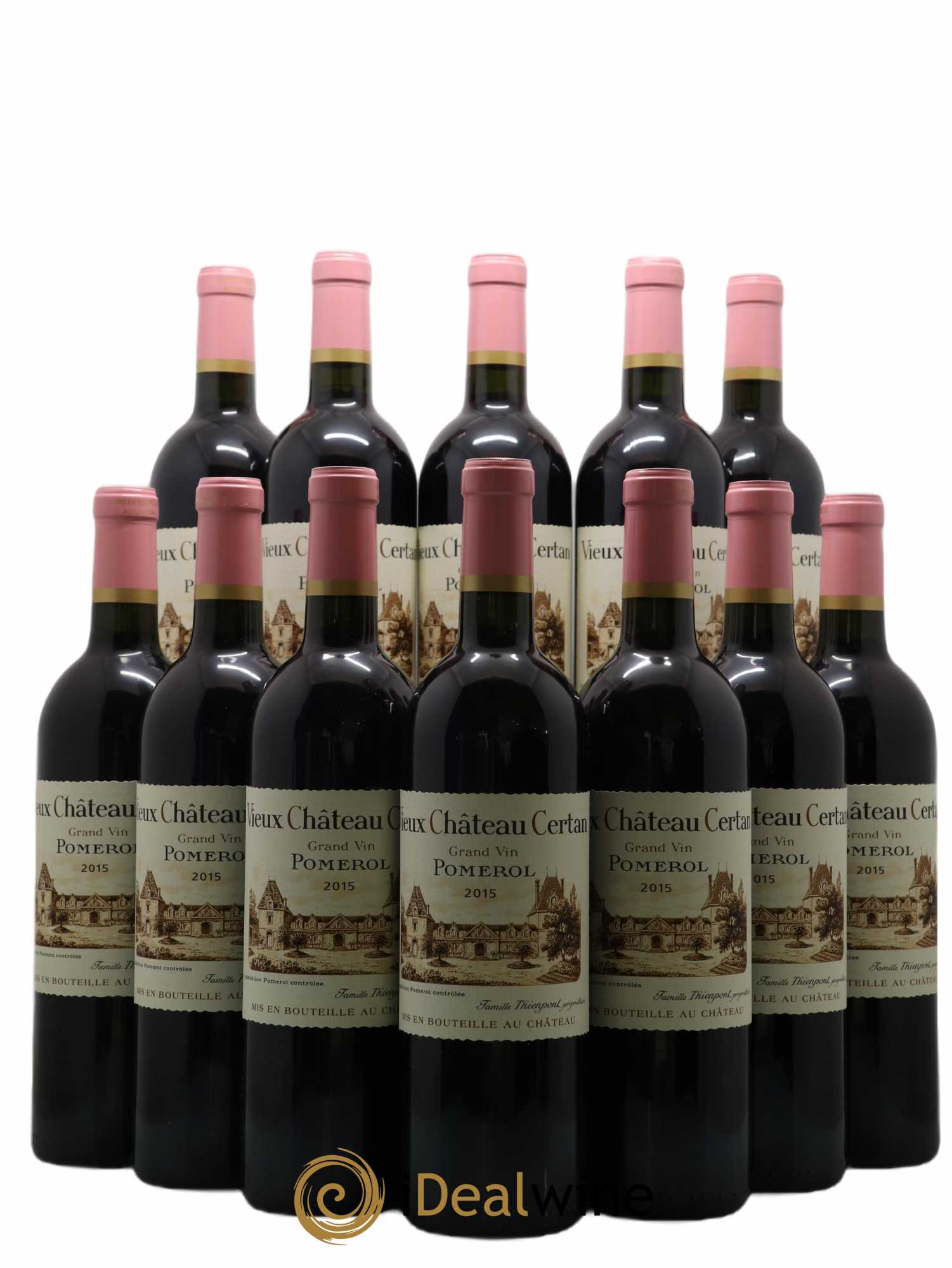 Vieux Château Certan 2015 - Lot de 12 bouteilles - 0