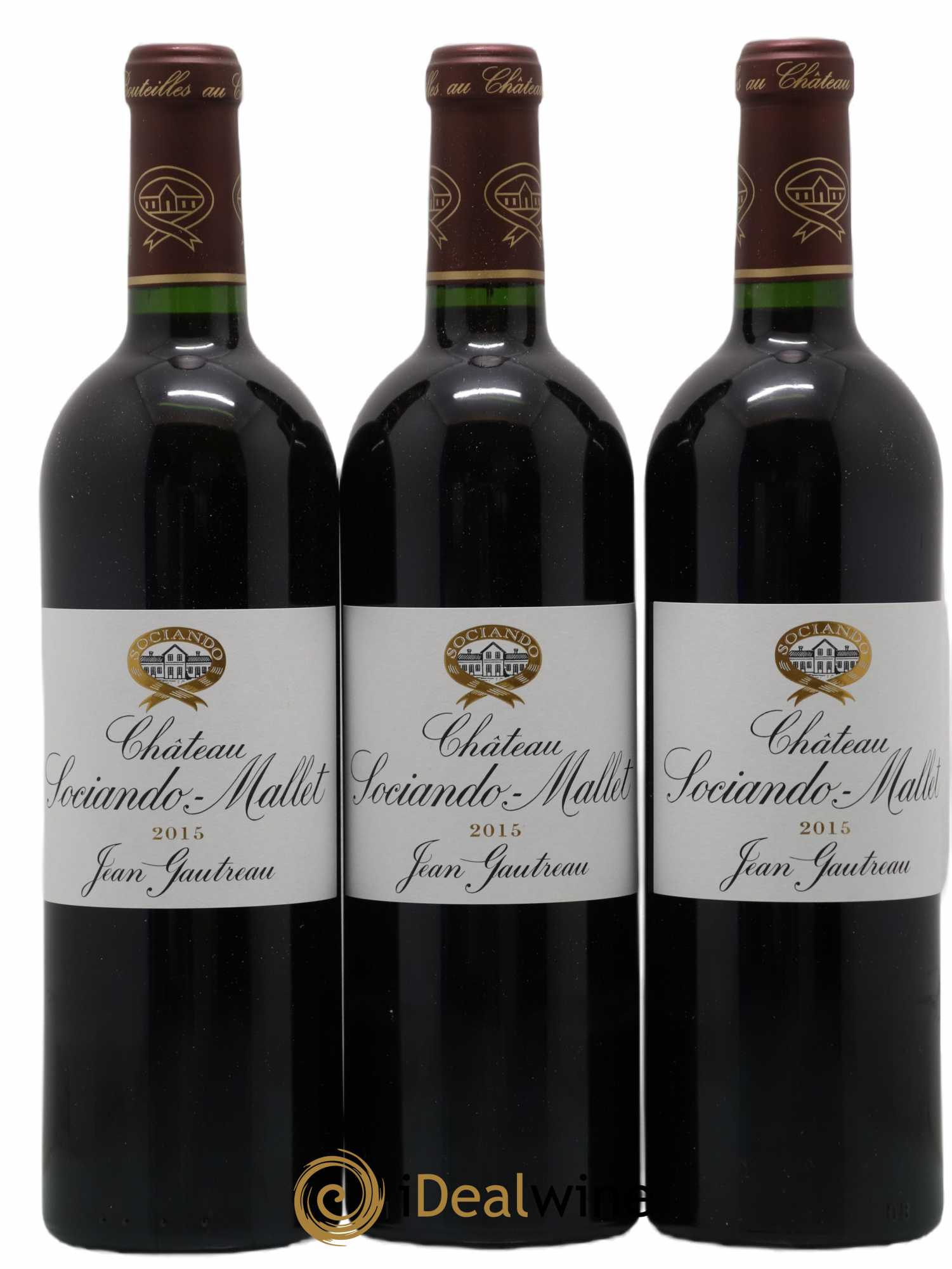 Château Sociando Mallet 2015 - Lot de 12 bouteilles - 3
