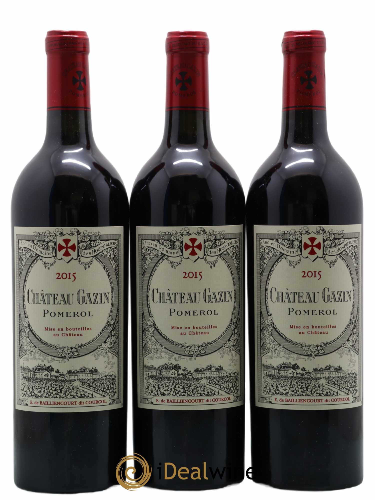 Château Gazin 2015 - Lot de 12 bouteilles - 2