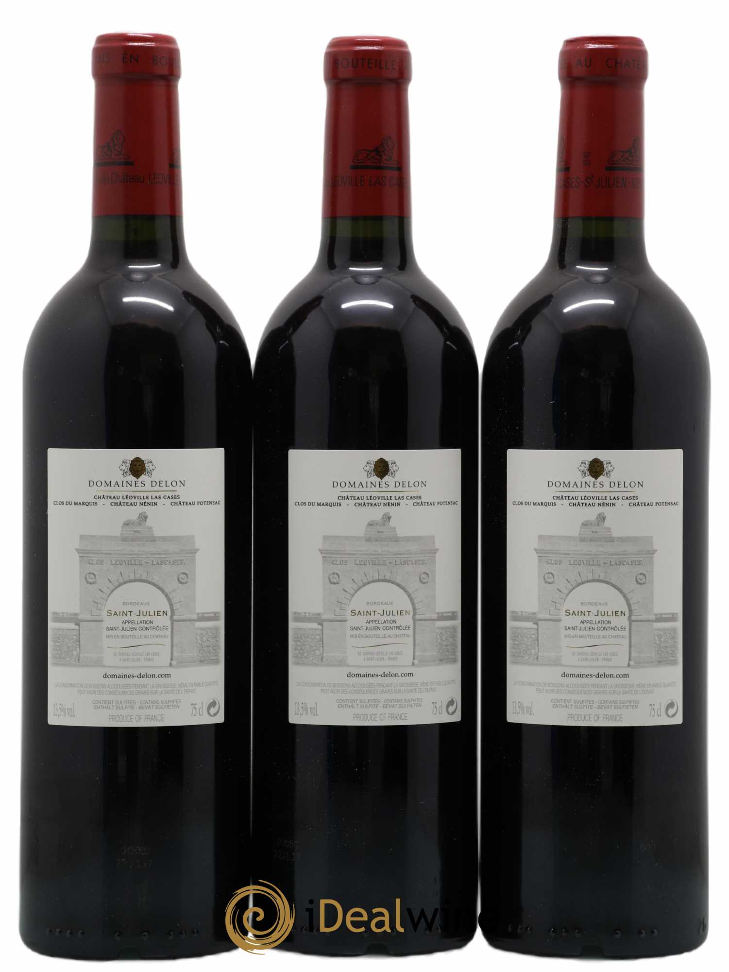 Château Léoville Las Cases 2ème Grand Cru Classé 2015 - Lot de 12 bouteilles - 4