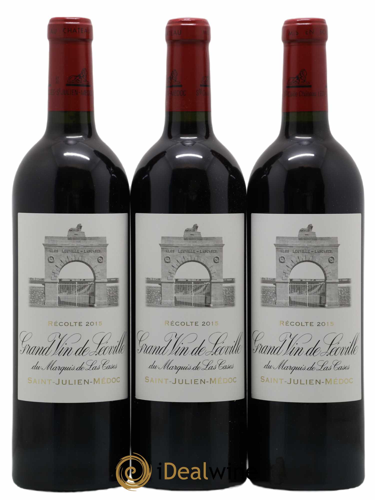 Château Léoville Las Cases 2ème Grand Cru Classé 2015 - Lot de 12 bouteilles - 5