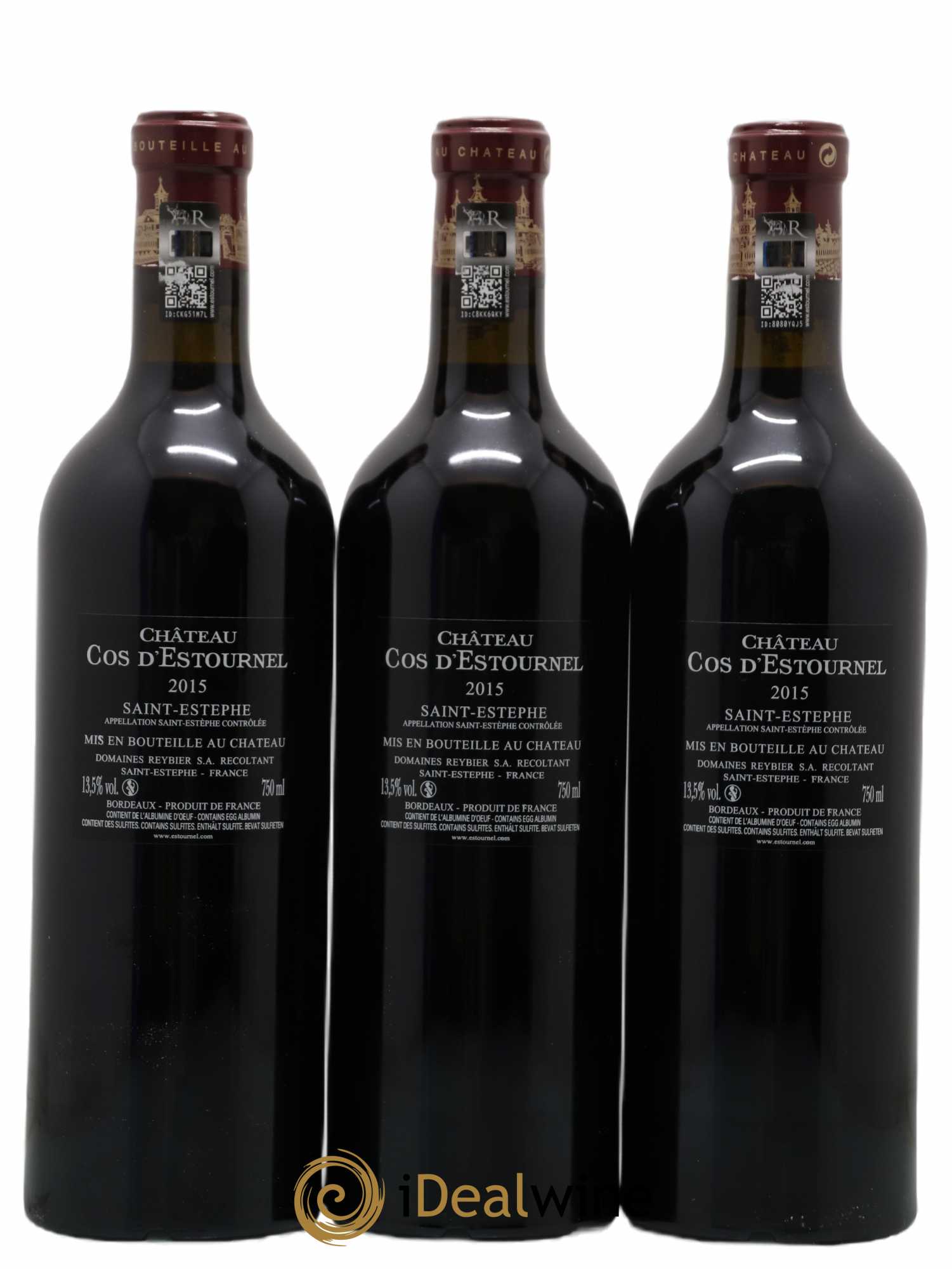 Cos d'Estournel 2ème Grand Cru Classé 2015 - Lot de 6 bouteilles - 2