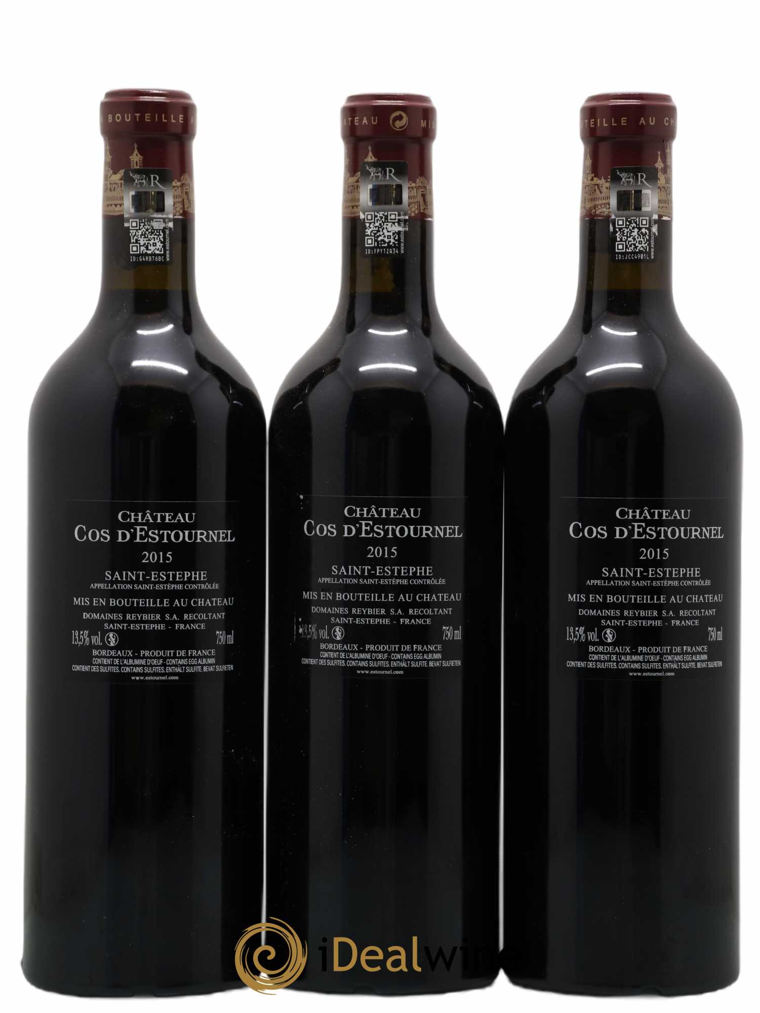 Cos d'Estournel 2ème Grand Cru Classé 2015 - Lot de 6 bouteilles - 4