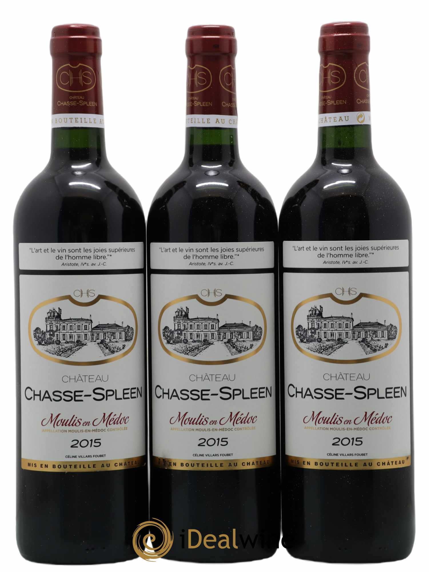 Château Chasse Spleen 2015 - Lot de 12 bouteilles - 3