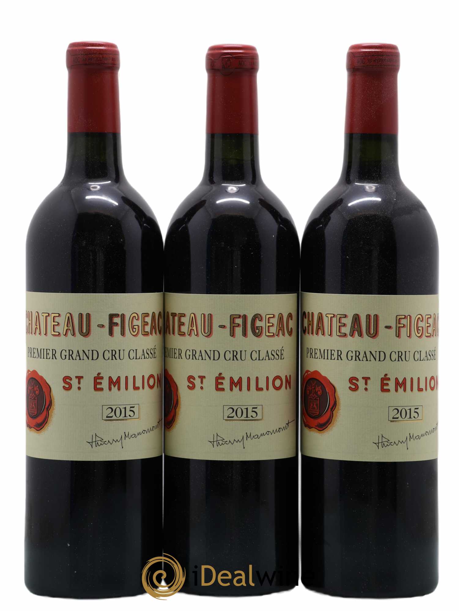 Château Figeac 1er Grand Cru Classé A 2015 - Lot de 12 bouteilles - 3