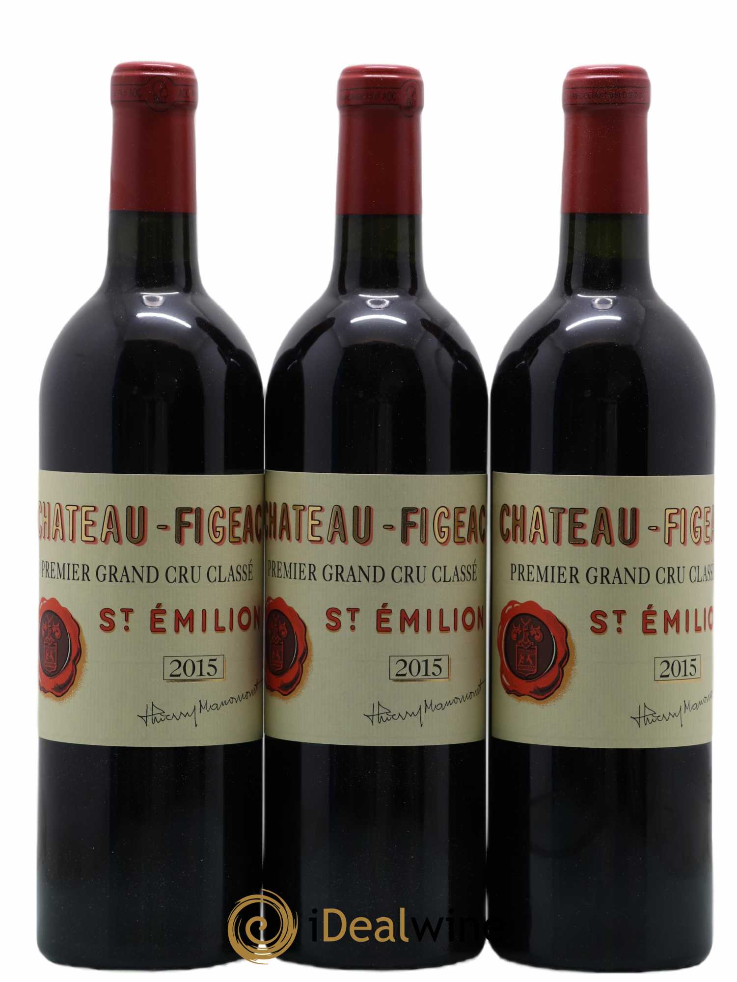 Château Figeac 1er Grand Cru Classé A 2015 - Lot de 12 bouteilles - 5