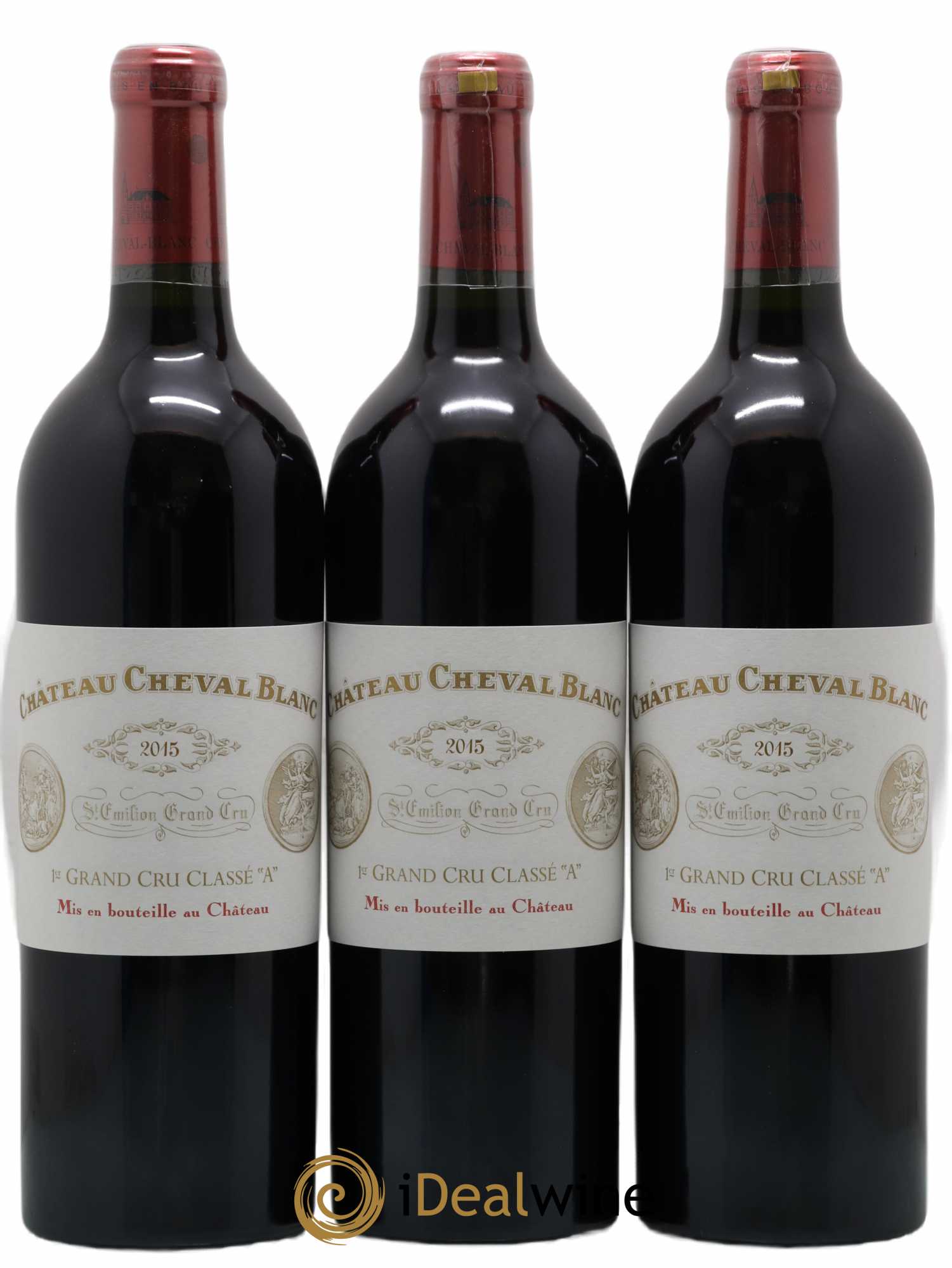 Château Cheval Blanc 1er Grand Cru Classé A 2015 - Lot de 6 bouteilles - 1