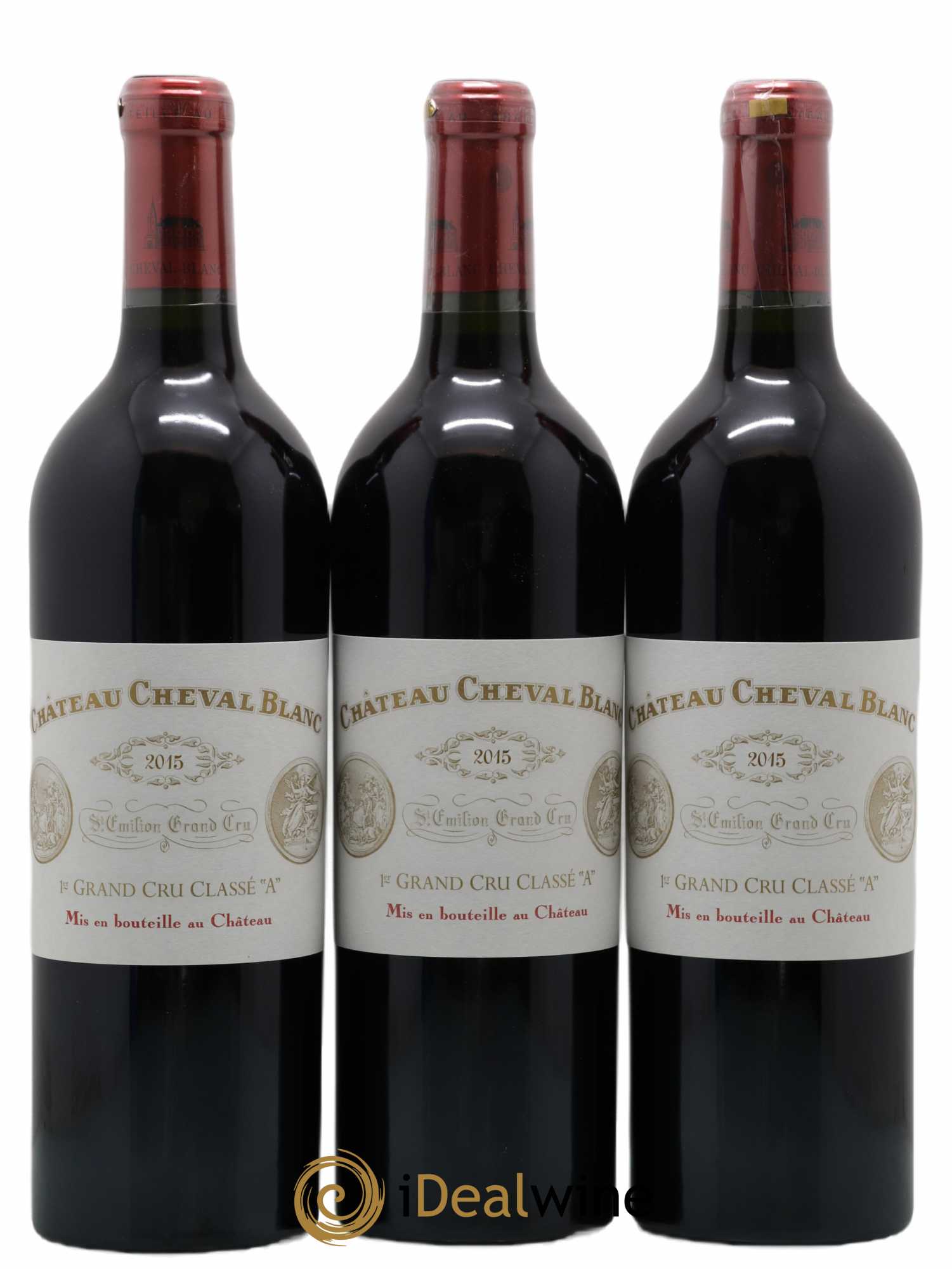 Château Cheval Blanc 1er Grand Cru Classé A 2015 - Lot de 6 bouteilles - 3
