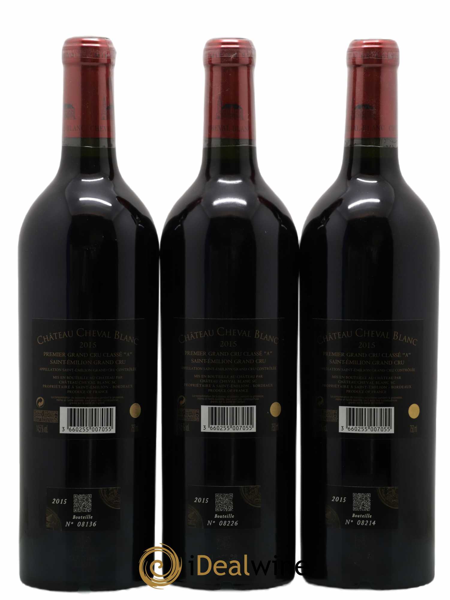 Château Cheval Blanc 1er Grand Cru Classé A 2015 - Lot de 6 bouteilles - 4