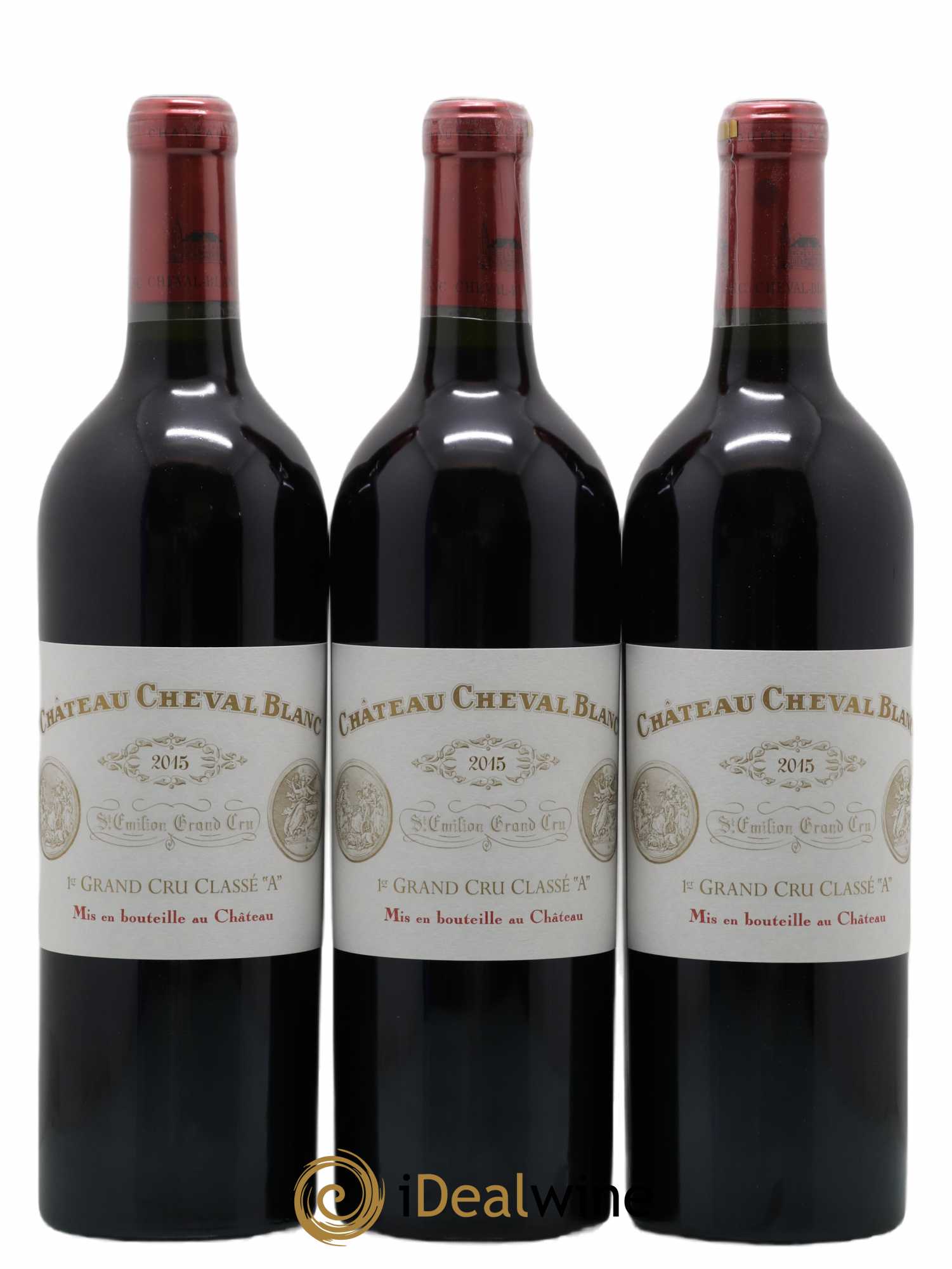 Château Cheval Blanc 1er Grand Cru Classé A 2015 - Lot de 6 bouteilles - 1