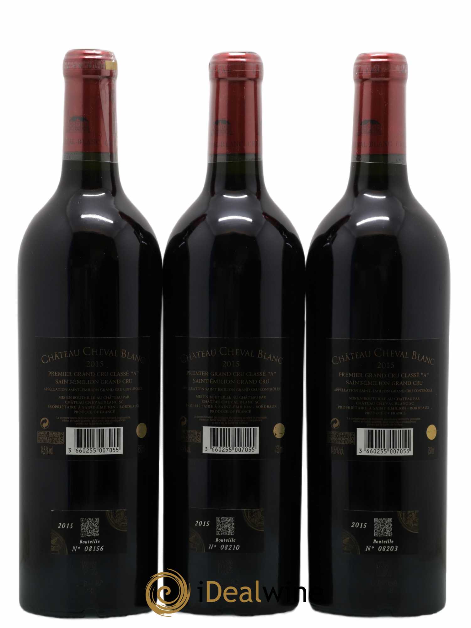 Château Cheval Blanc 1er Grand Cru Classé A 2015 - Lot de 6 bouteilles - 2