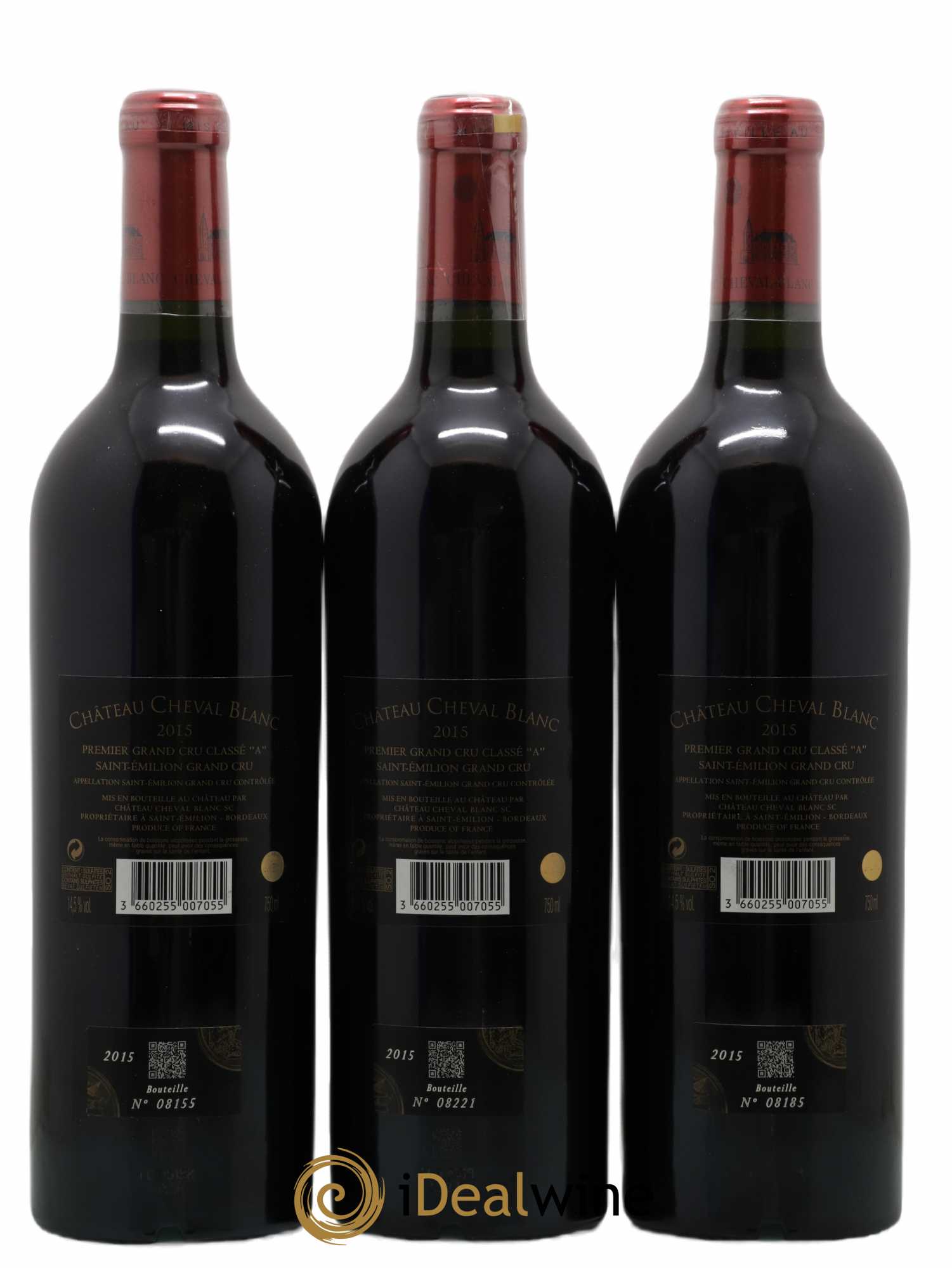 Château Cheval Blanc 1er Grand Cru Classé A 2015 - Lot de 6 bouteilles - 4