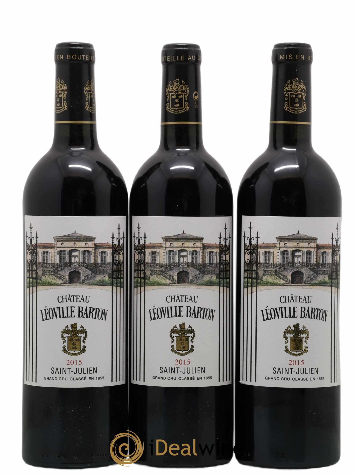 Château Léoville Barton 2ème Grand Cru Classé 2015 - Lot of 12 bottles - 1