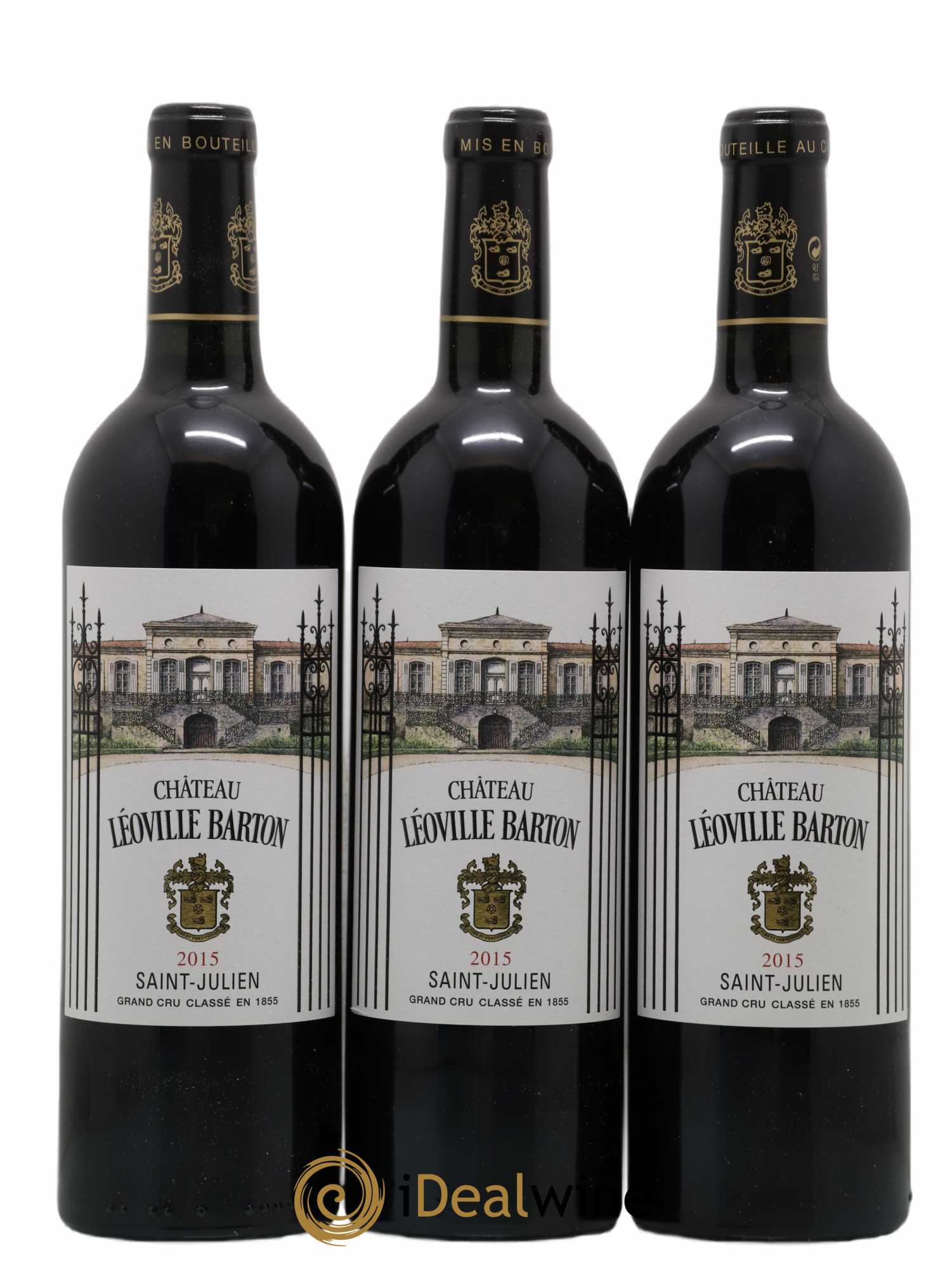 Château Léoville Barton 2ème Grand Cru Classé 2015 - Lot of 12 bottles - 2