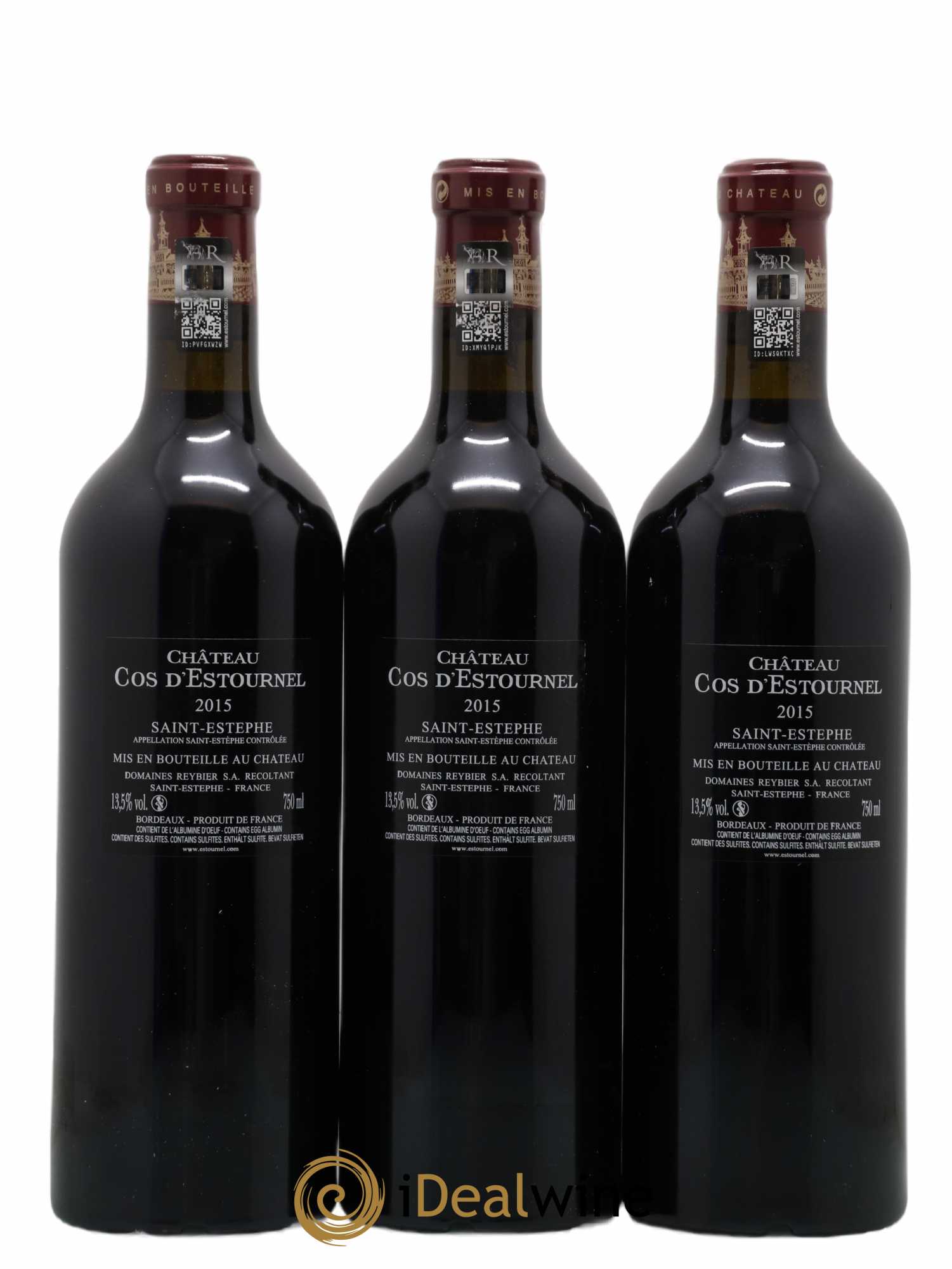 Cos d'Estournel 2ème Grand Cru Classé 2015 - Lot de 6 bouteilles - 2
