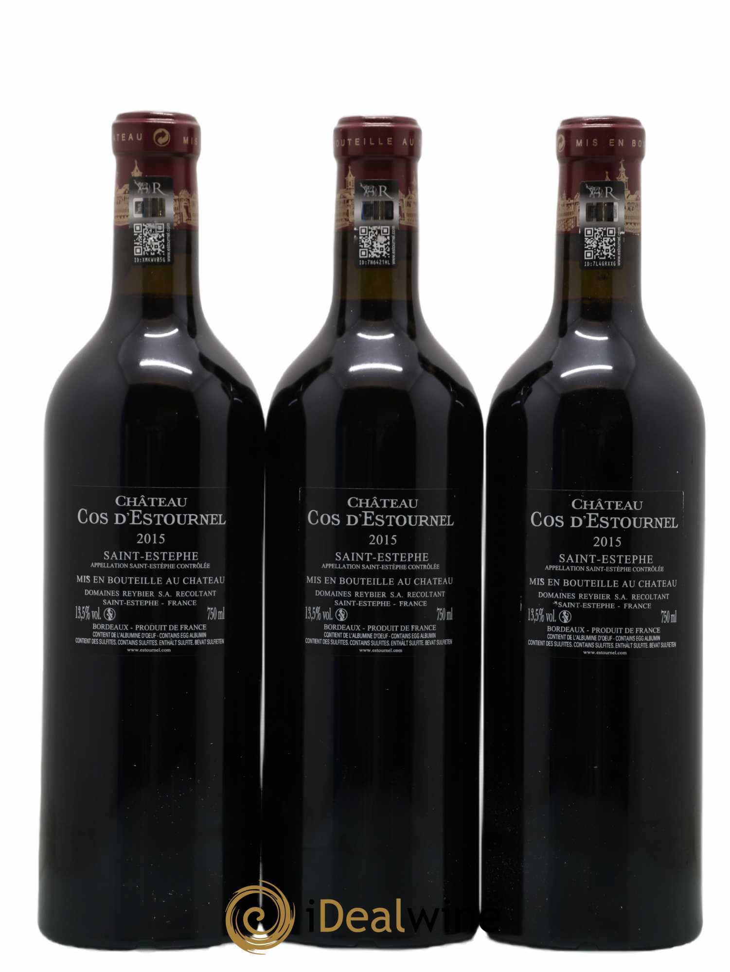 Cos d'Estournel 2ème Grand Cru Classé 2015 - Lot de 6 bouteilles - 4