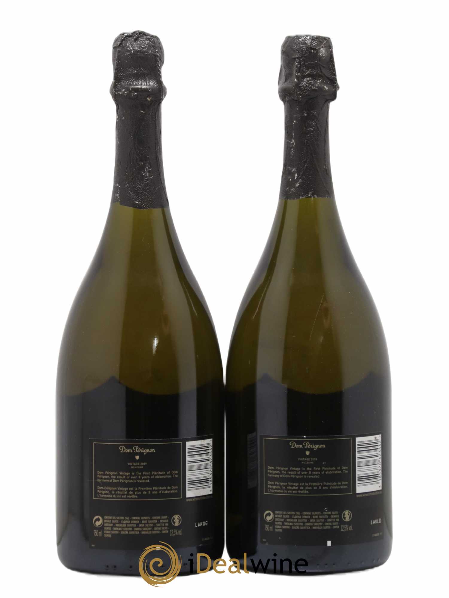 Brut Dom Pérignon 2009 - Lot de 2 bouteilles - 1