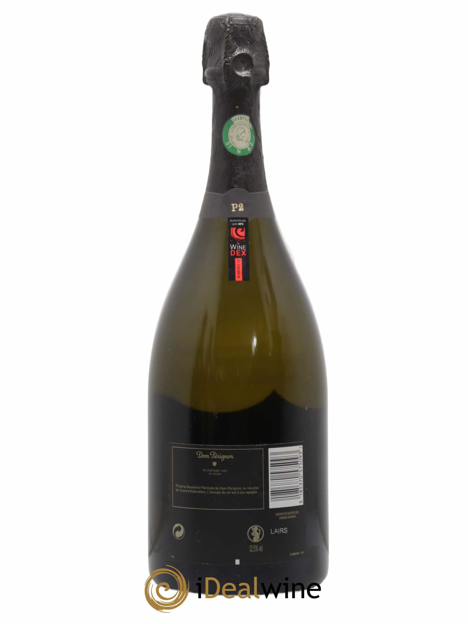 2eme Plénitude (P2) Dom Pérignon 1996 - Lot de 1 bouteille - 1