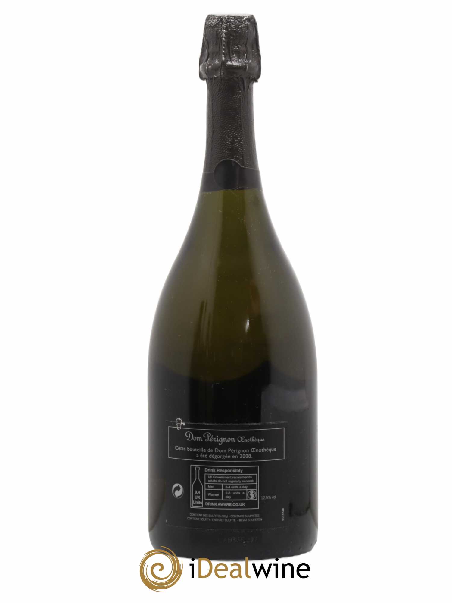Oenothèque Dom Pérignon 1996 - Lot de 1 bouteille - 1