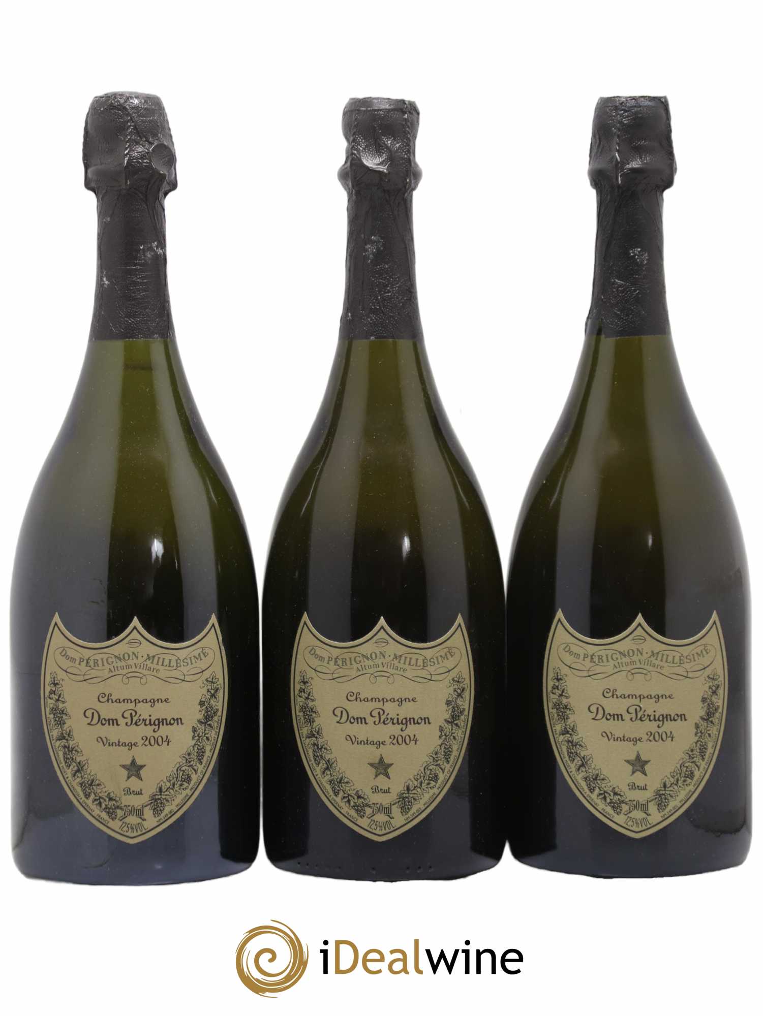 Brut Dom Pérignon 2004 - Lot de 3 bouteilles - 0