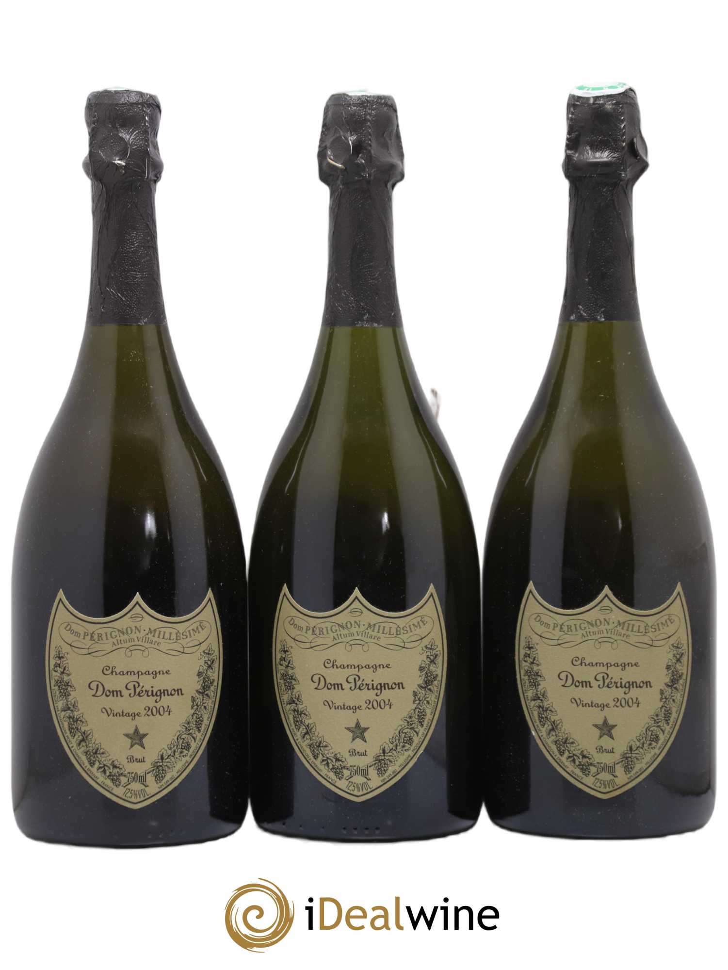 Brut Dom Pérignon 2004 - Lot de 3 bouteilles - 0