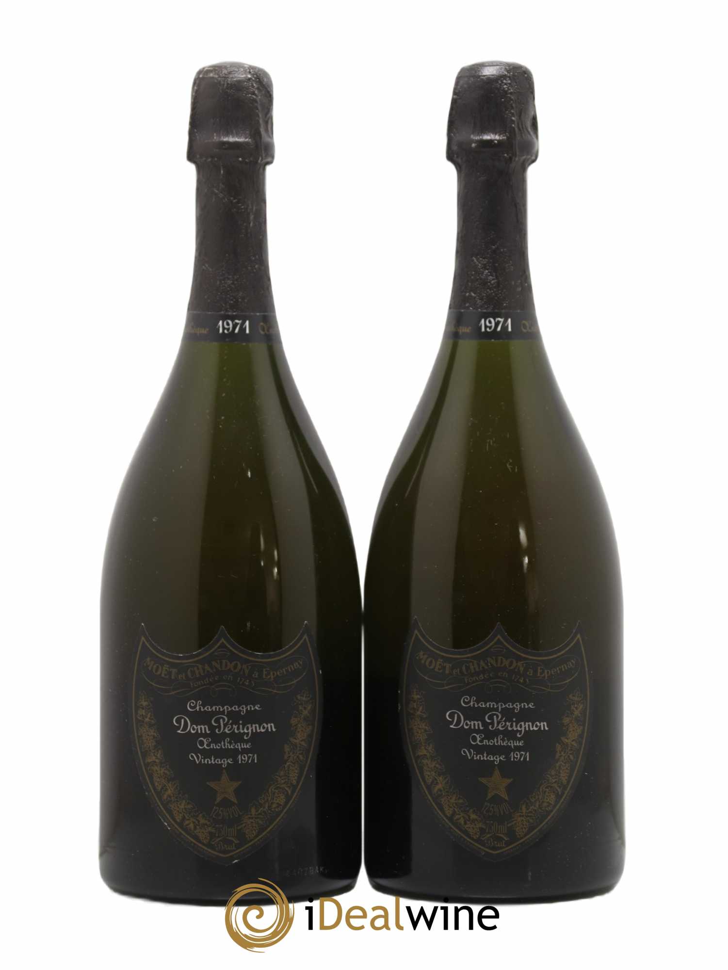 Oenothèque Dom Pérignon 1971 - Lot de 2 bouteilles - 0