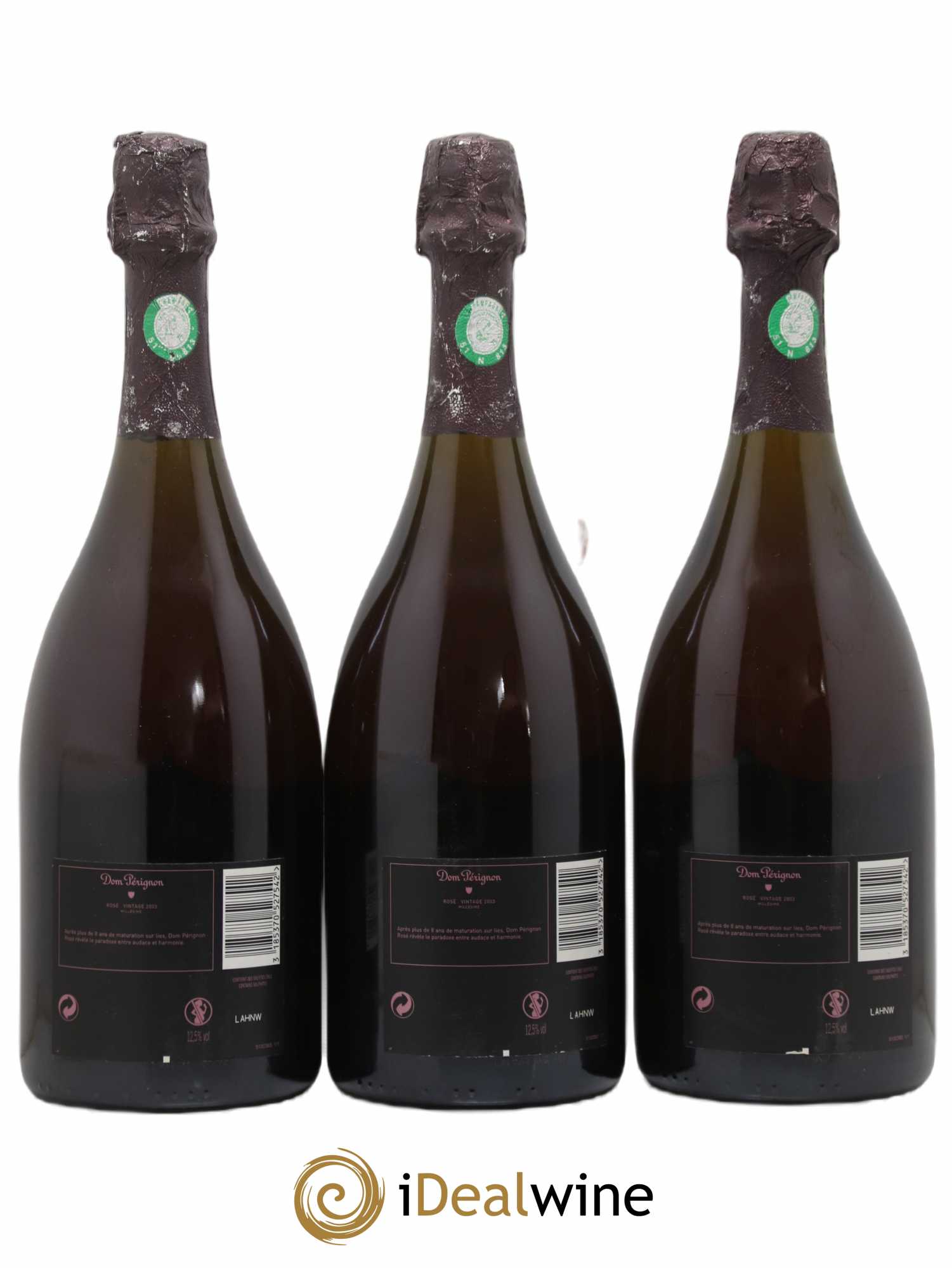 Brut Dom Pérignon 2003 - Lot de 3 bouteilles - 1