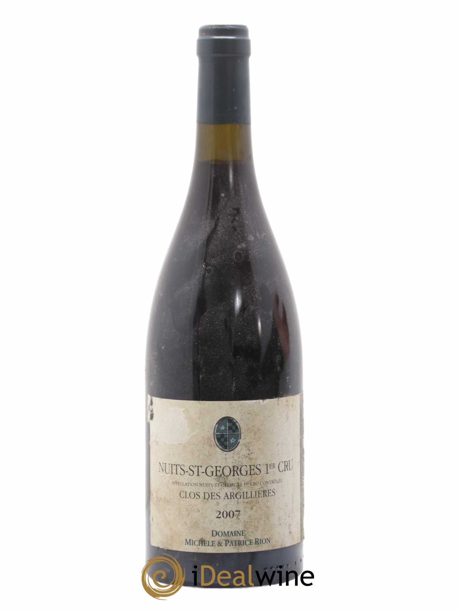Nuits-Saint-Georges 1er Cru Clos Des Argillières Patrice Rion (Domaine) 2007 - Lot de 1 bouteille - 0