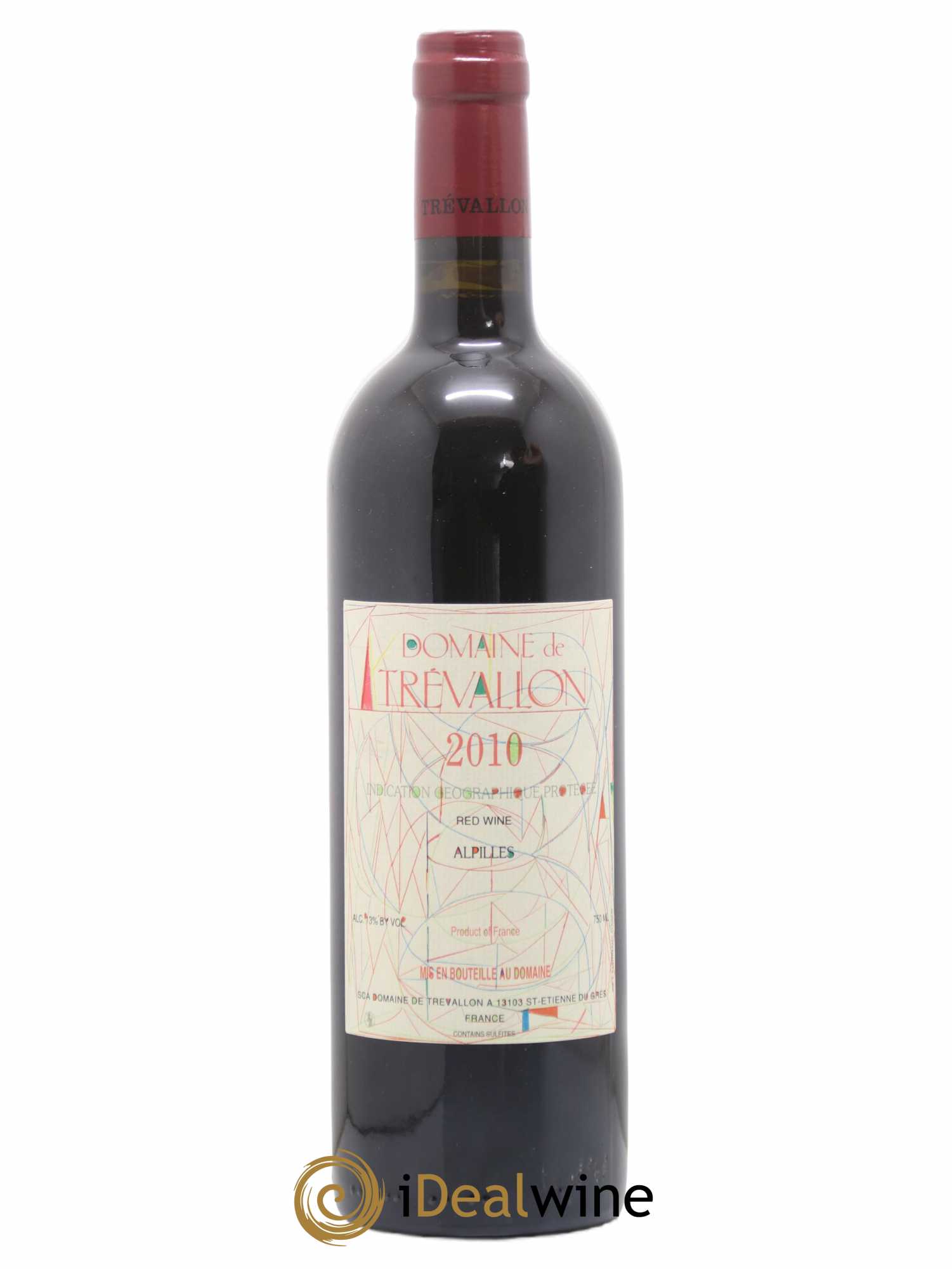 Alpilles Trévallon (Domaine de) Eloi Dürrbach 2010 - Lot de 1 bouteille - 0