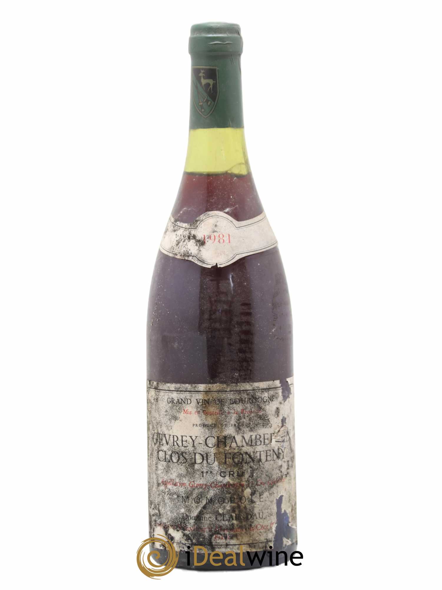 Gevrey-Chambertin 1er Cru Clos Du Fonteny Clair Dau 1981 - Posten von 1 Flasche - 0