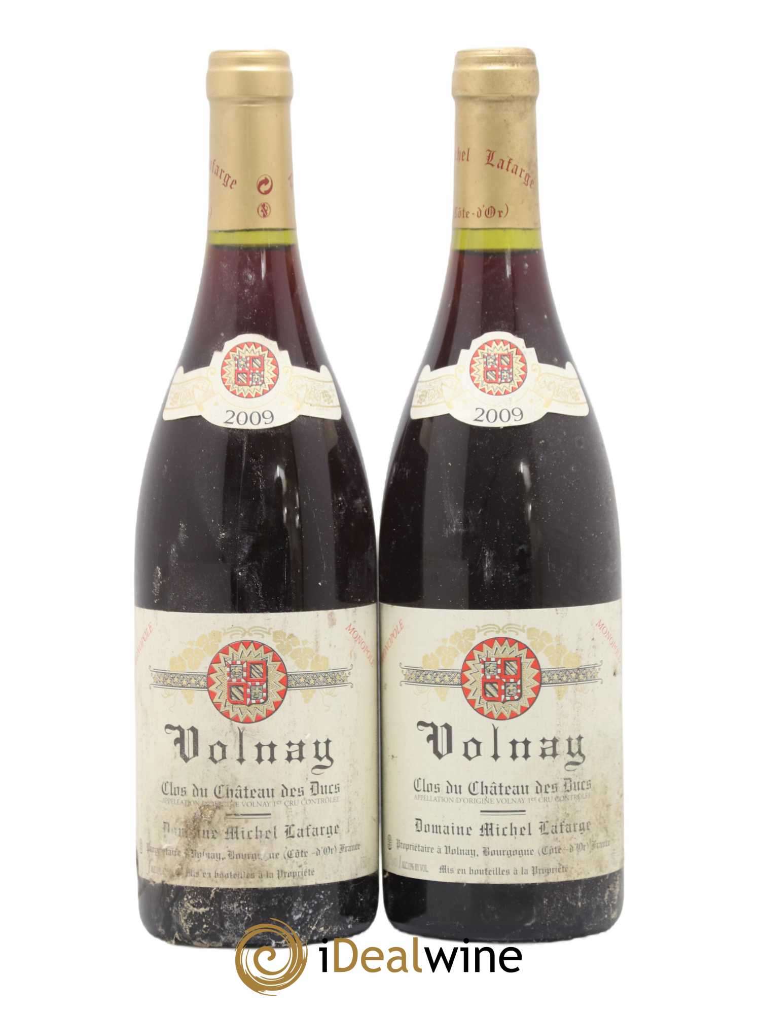 Volnay 1er Cru Clos du Château des Ducs Lafarge (Domaine) 2009 - Lot de 2 bouteilles - 0