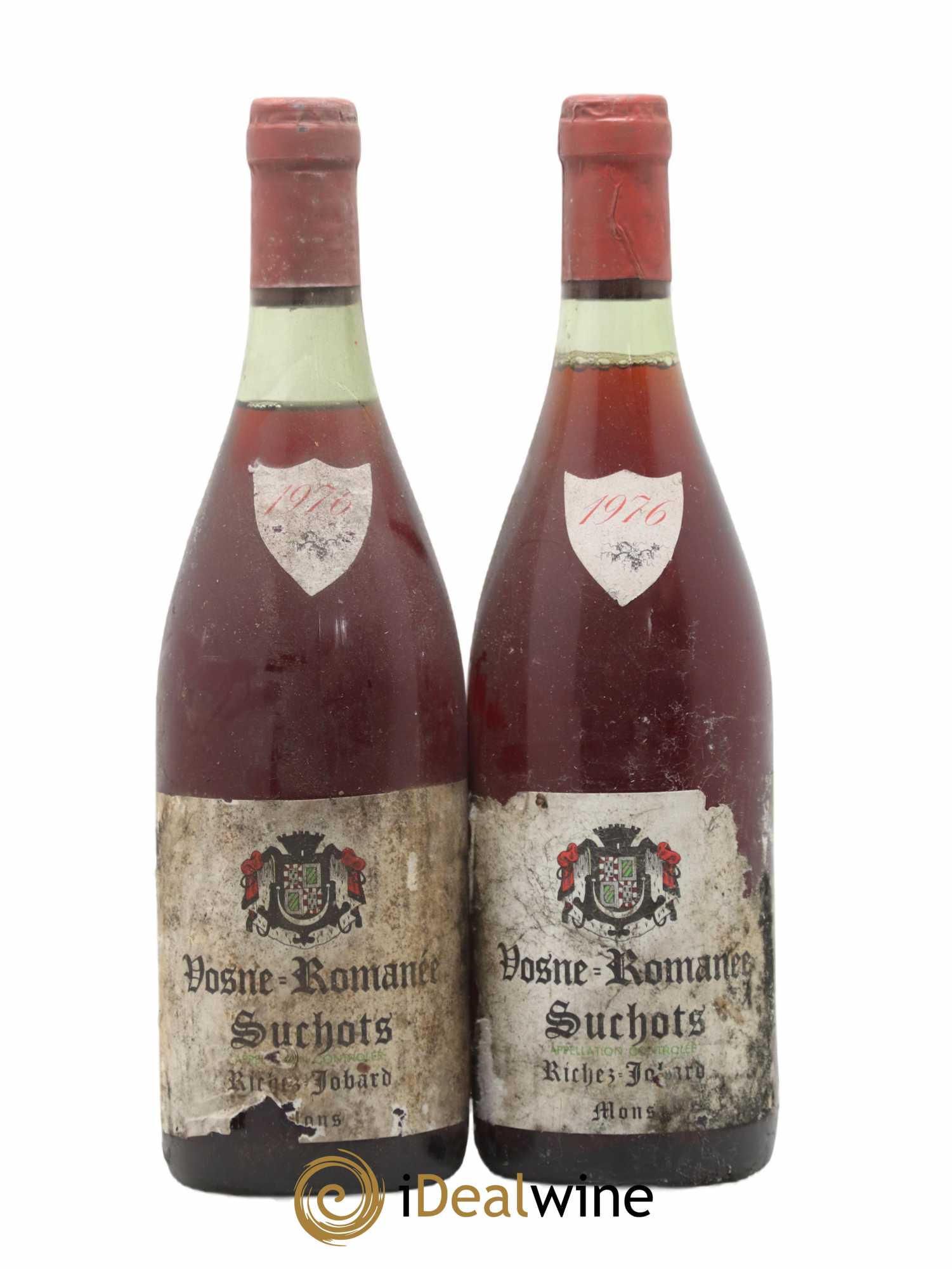 Vosne-Romanée Suchots Richez Jobart 1976 - Lot de 2 bouteilles - 0