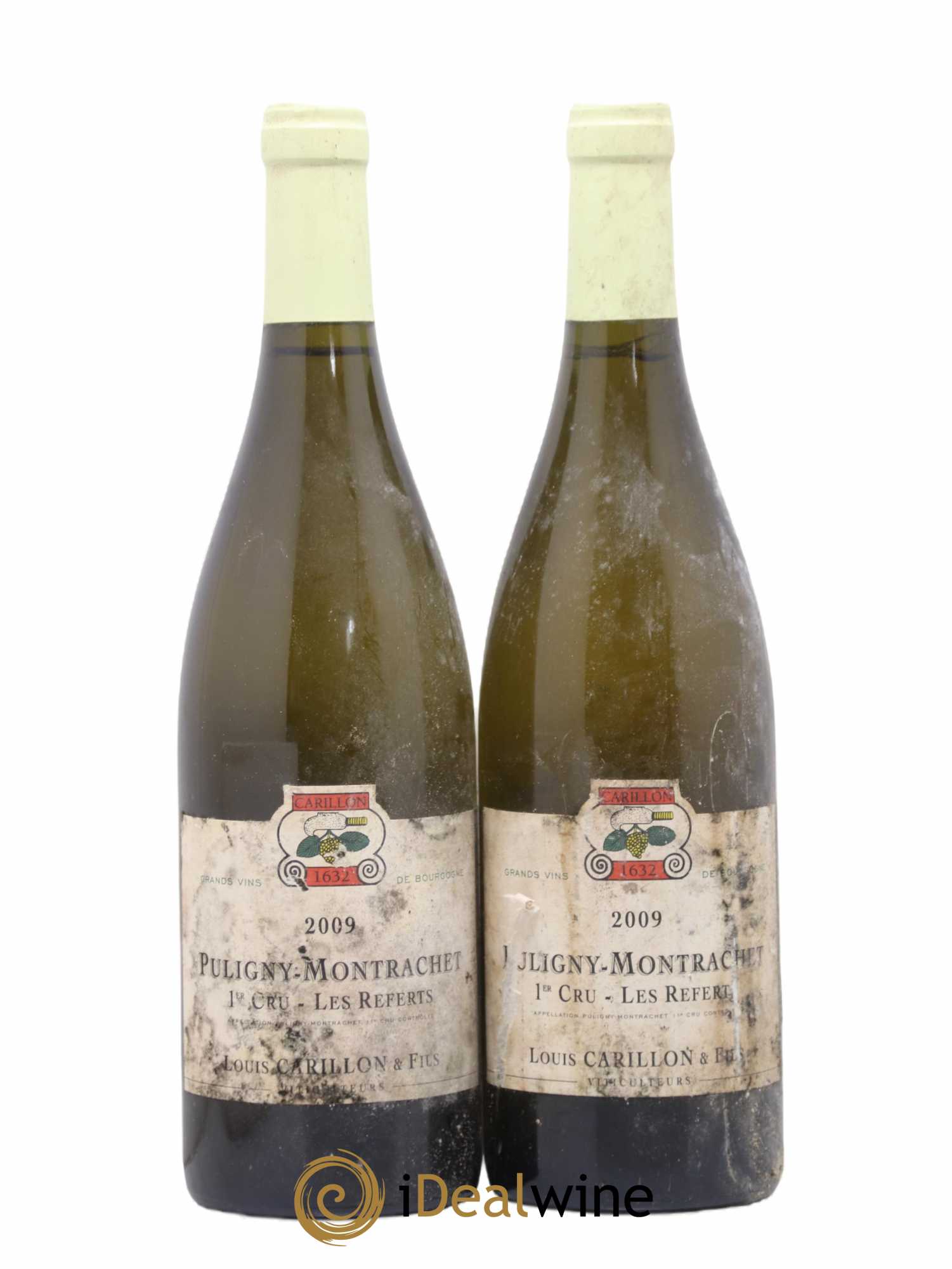 Puligny-Montrachet 1er Cru Les Referts Louis Carillon & Fils (Domaine) 2009 - Lot de 2 bouteilles - 0