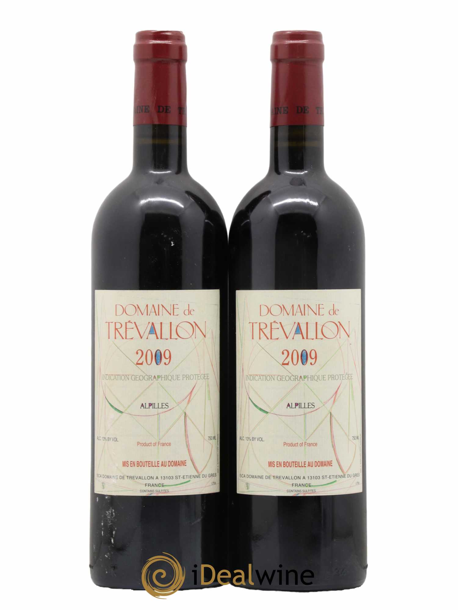 Alpilles Trévallon (Domaine de) Eloi Dürrbach 2009 - Lot de 2 bouteilles - 0